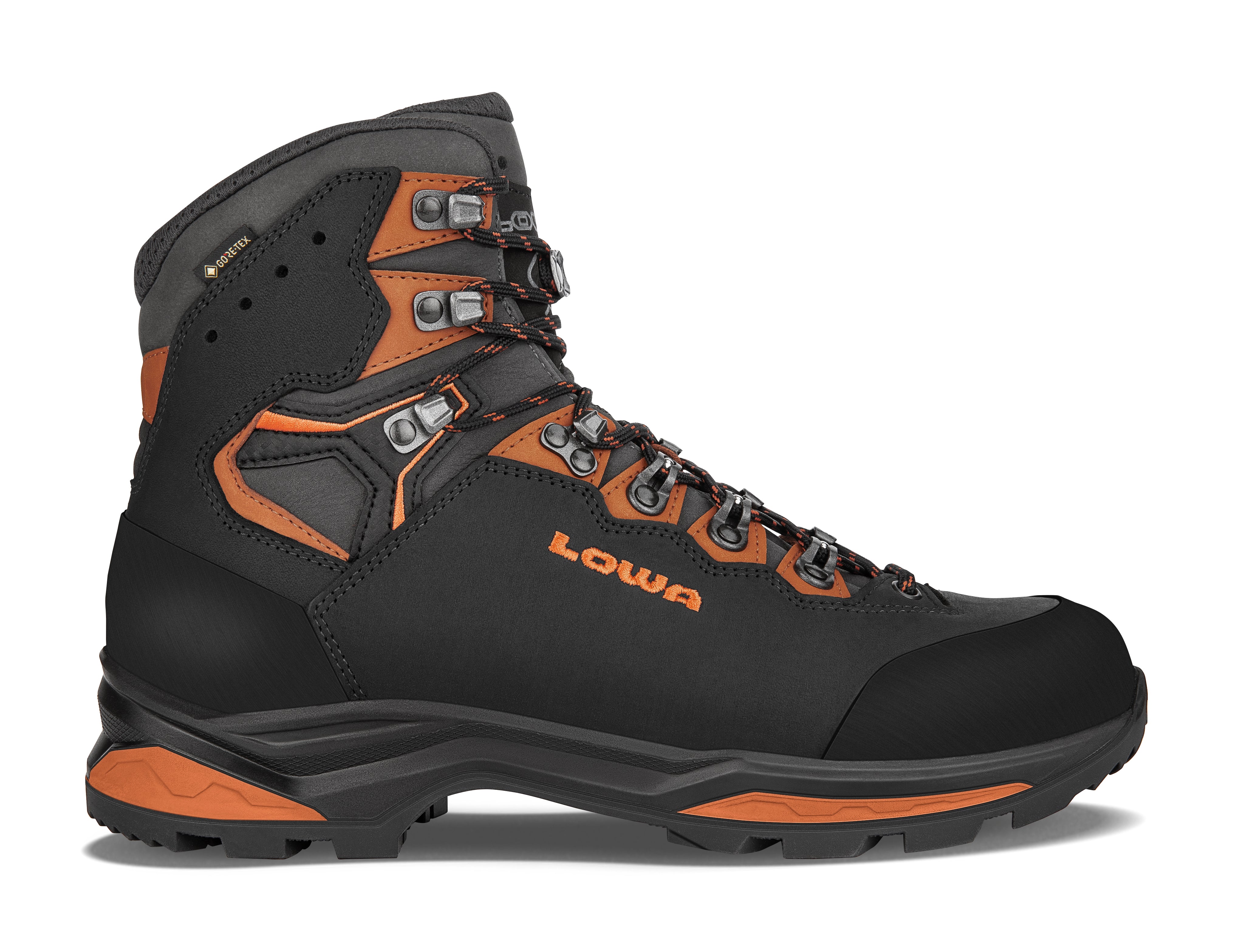 LOWA Camino Evo GTX Men's Trekking Boot Black/Orange