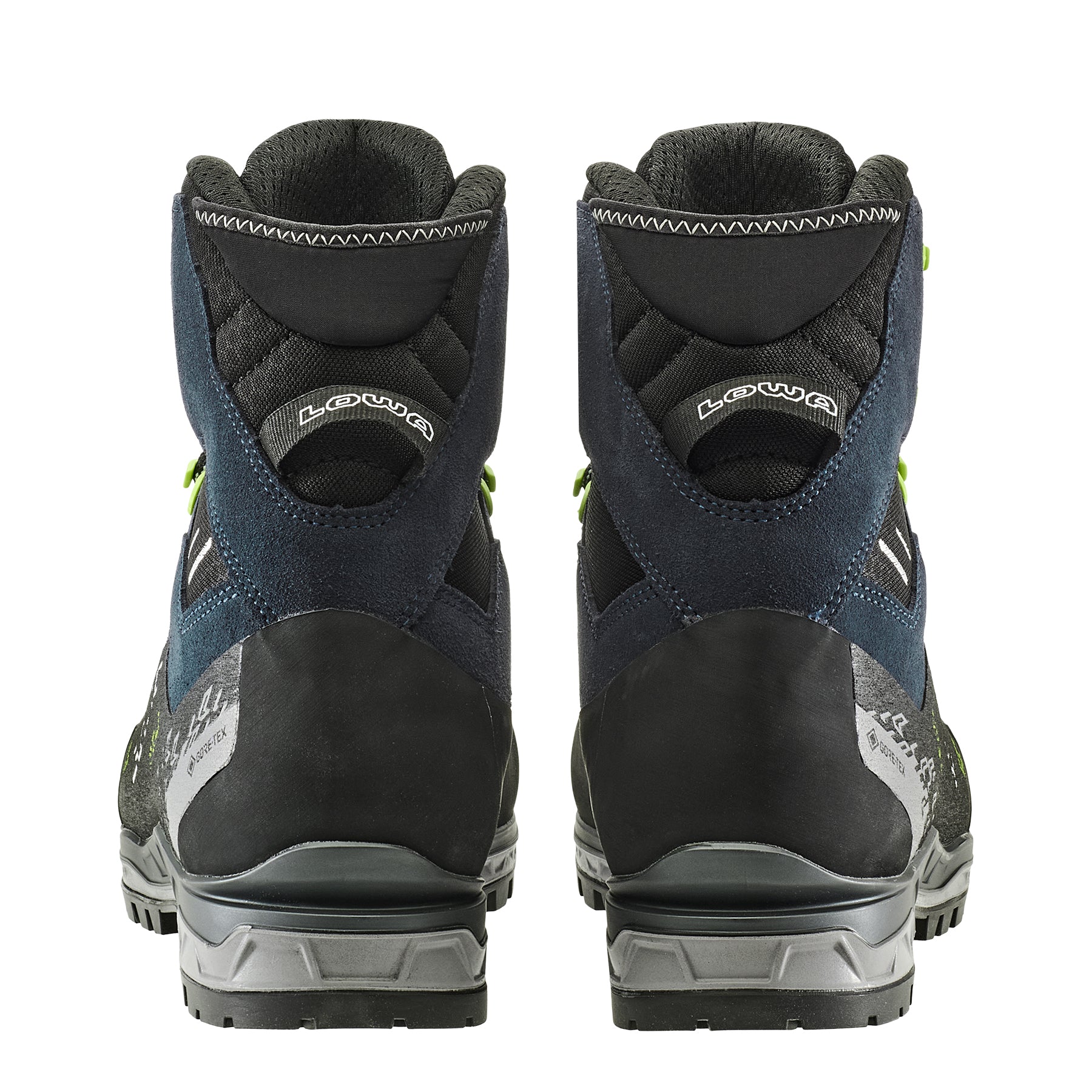 LOWA Cevedale Pro GTX Mid men's mountaineering boot Navy/Lime