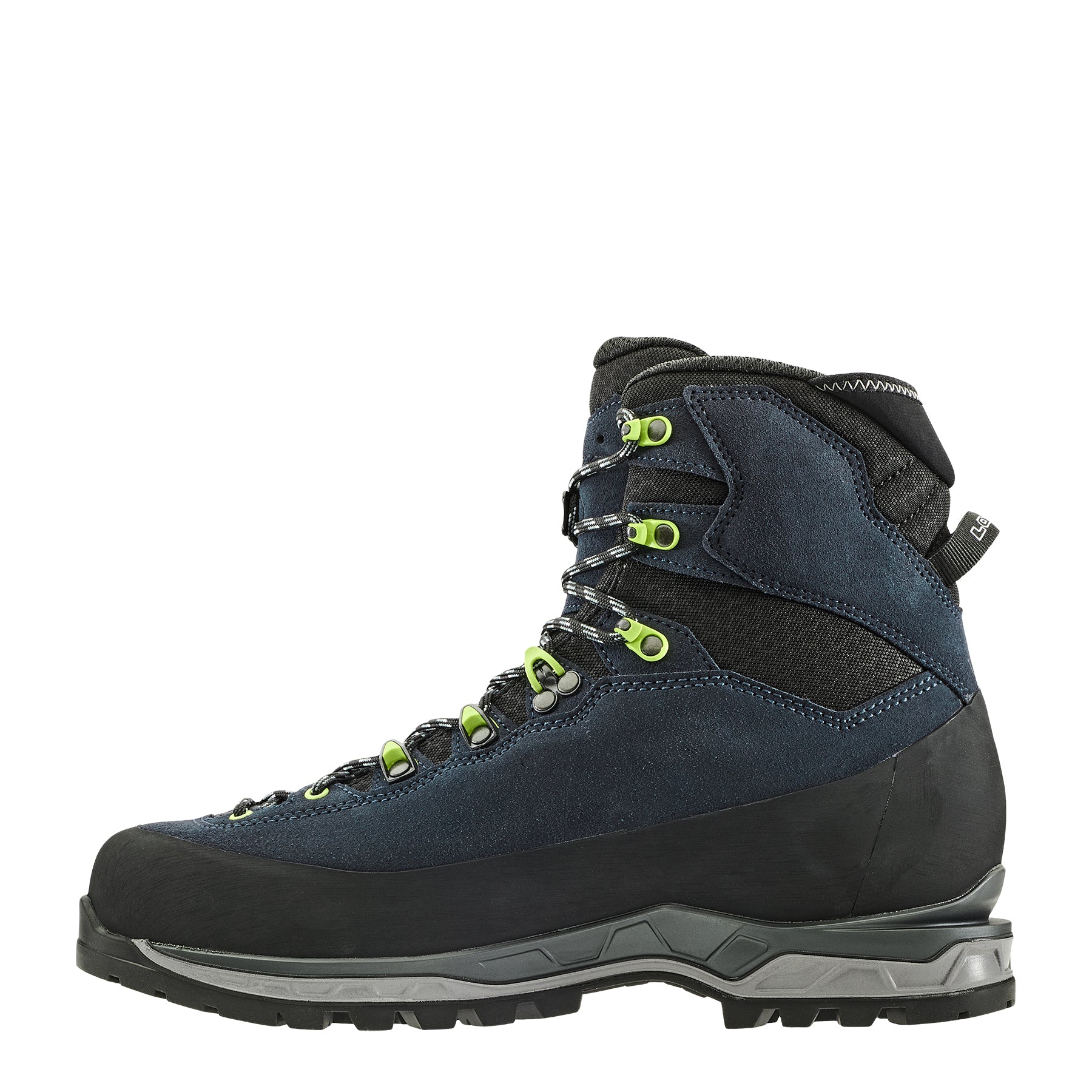 LOWA Cevedale Pro GTX Mid men's mountaineering boot Navy/Lime