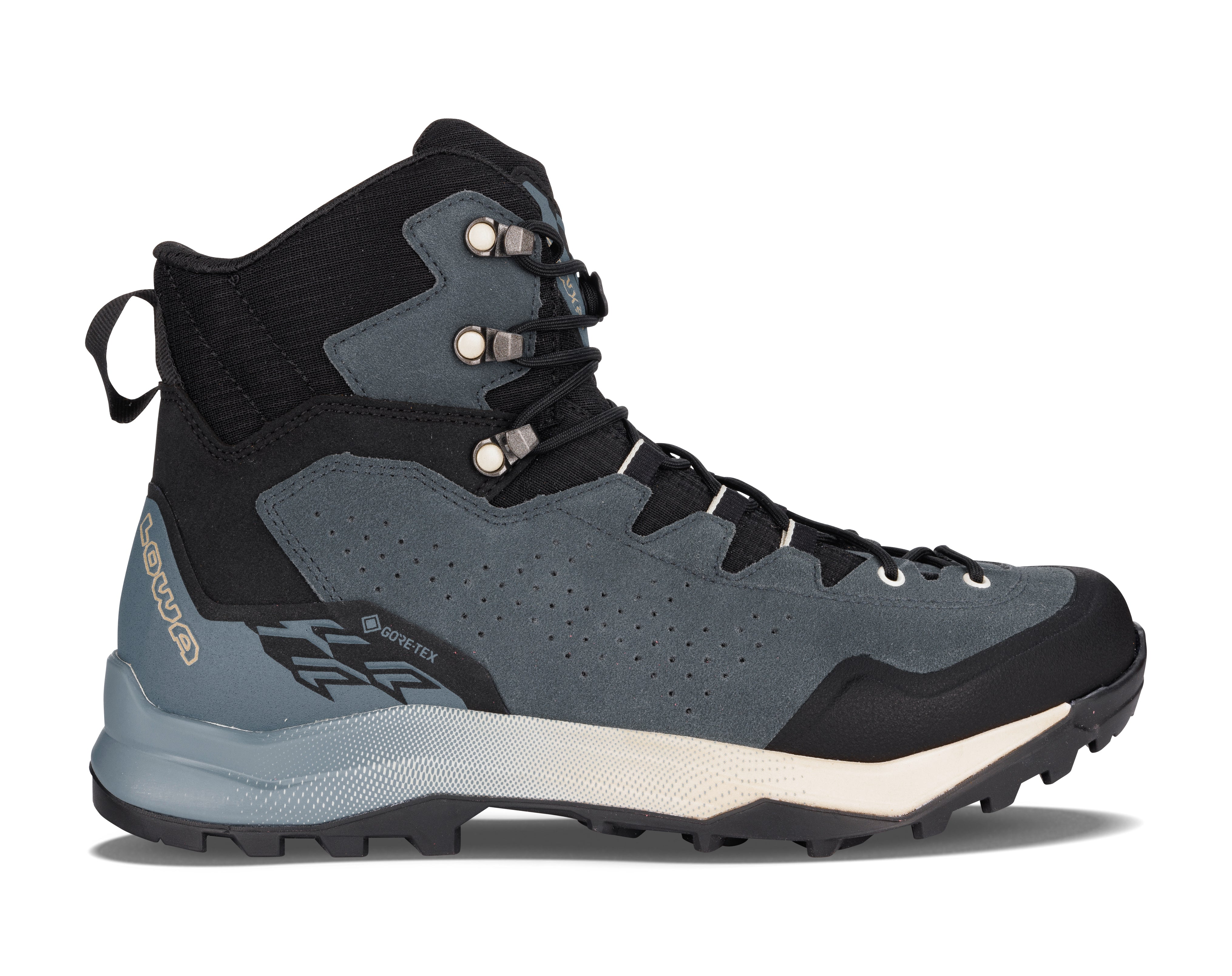 LOWA Explorer GTX Mid Men's walking boot Slate Blue/Black