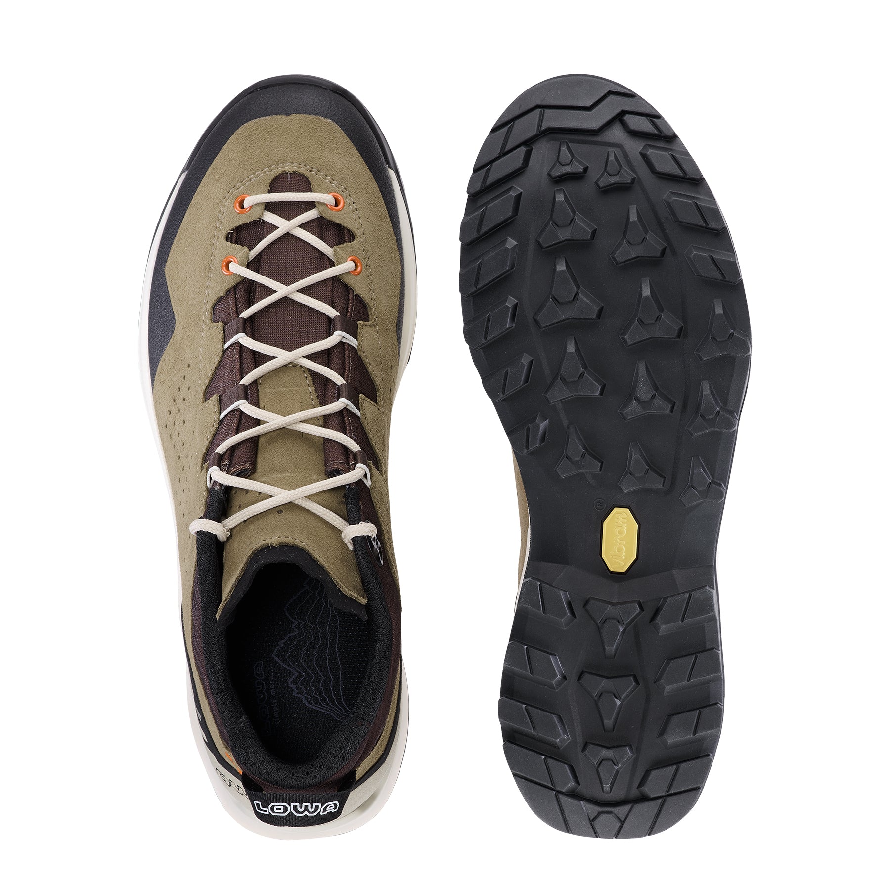 LOWA Explorer GTX Lo men's trekking shoe Humus/Brown