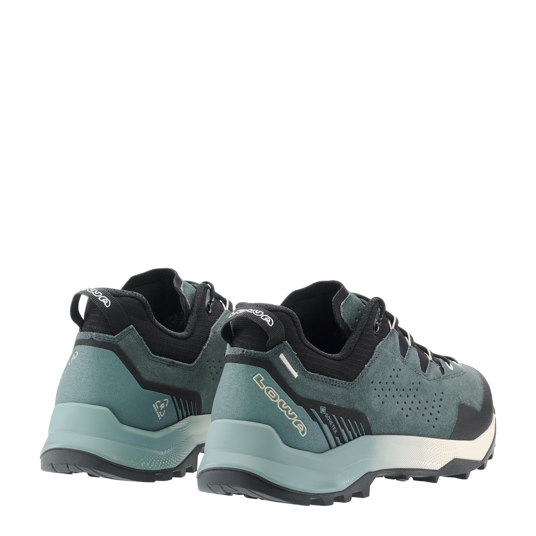 LOWA Explorer GTX Lo men's trekking shoe Slate Blue/Black