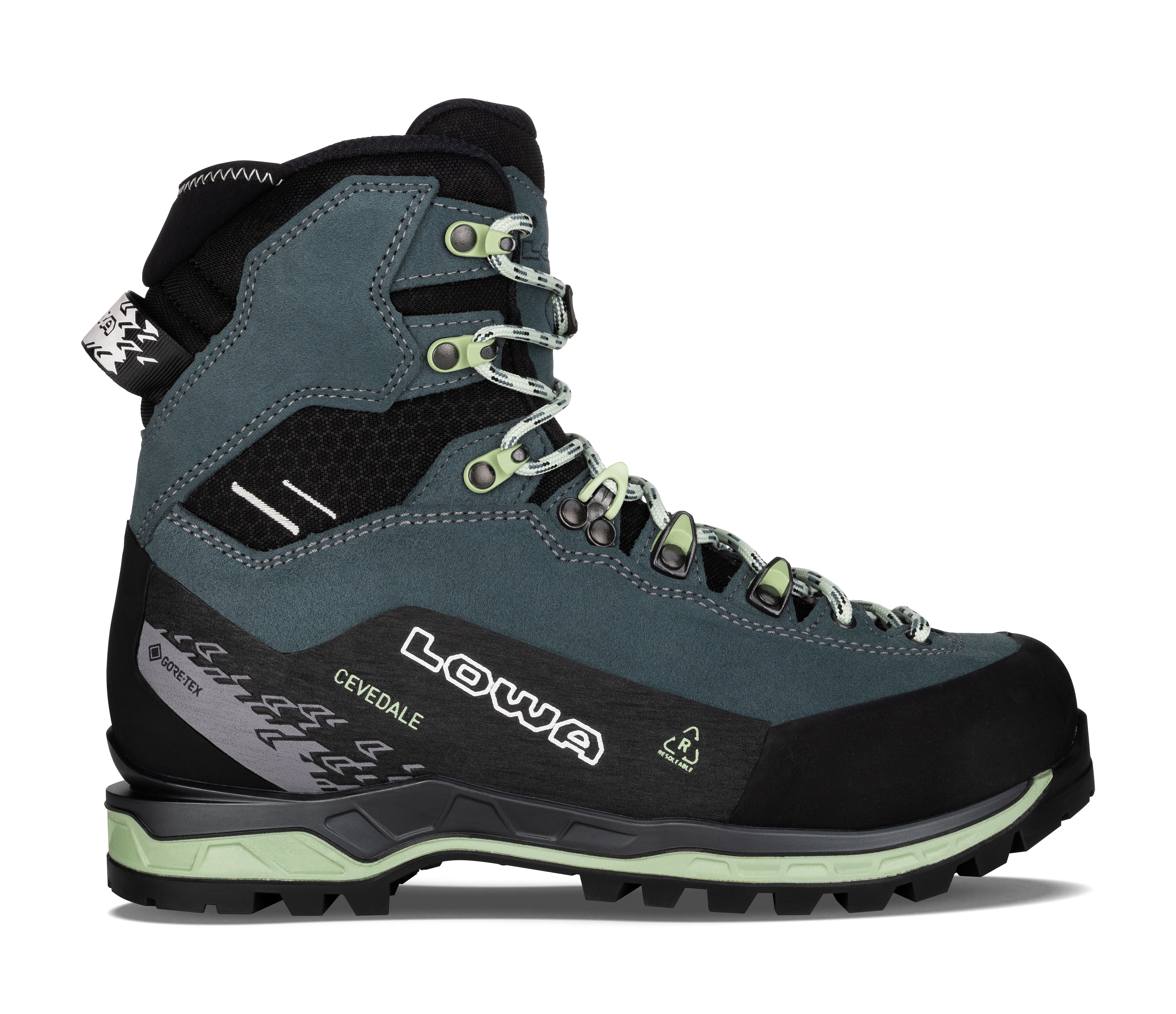 LOWA Cevedale Pro GTX Mid Dark Petrol