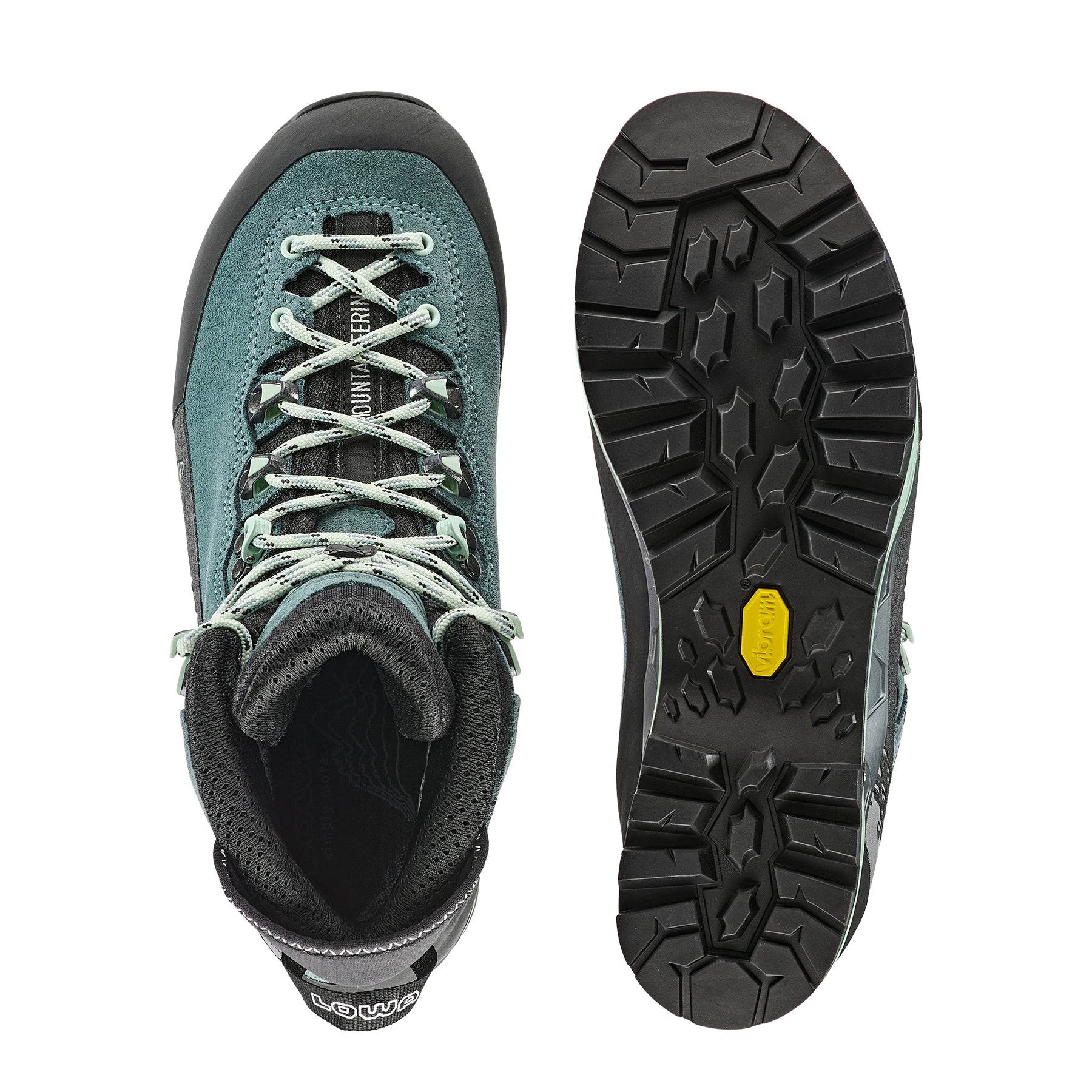 LOWA Cevedale Pro GTX Mid men's mountaineering boot Dark Petrol