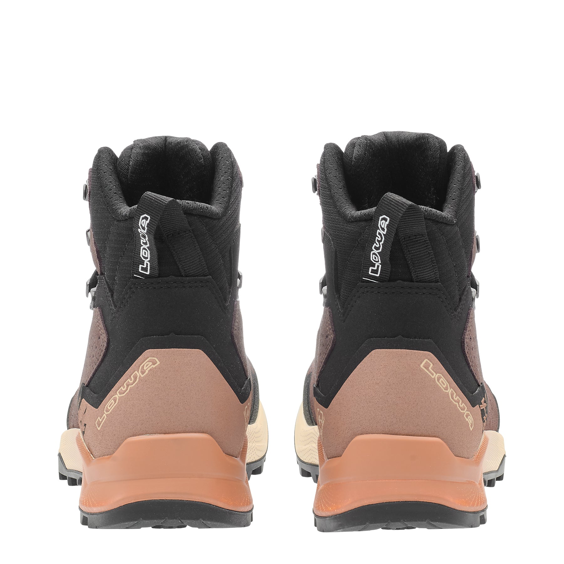 LOWA Explorer GTX Mid Ws women's walking boot Brown Rose/Clay