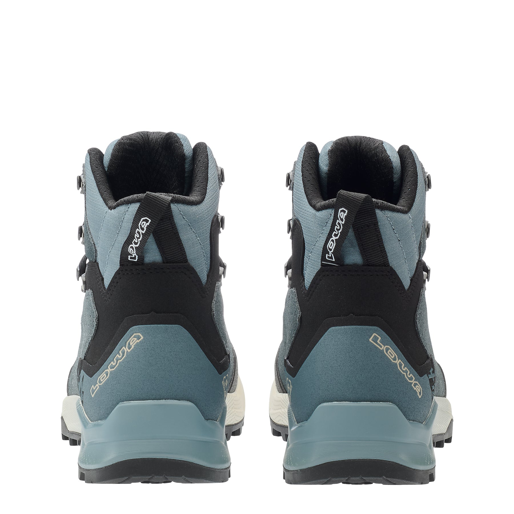 LOWA Explorer GTX Mid Ws women's walking boot Smoke Blue/Slateblue