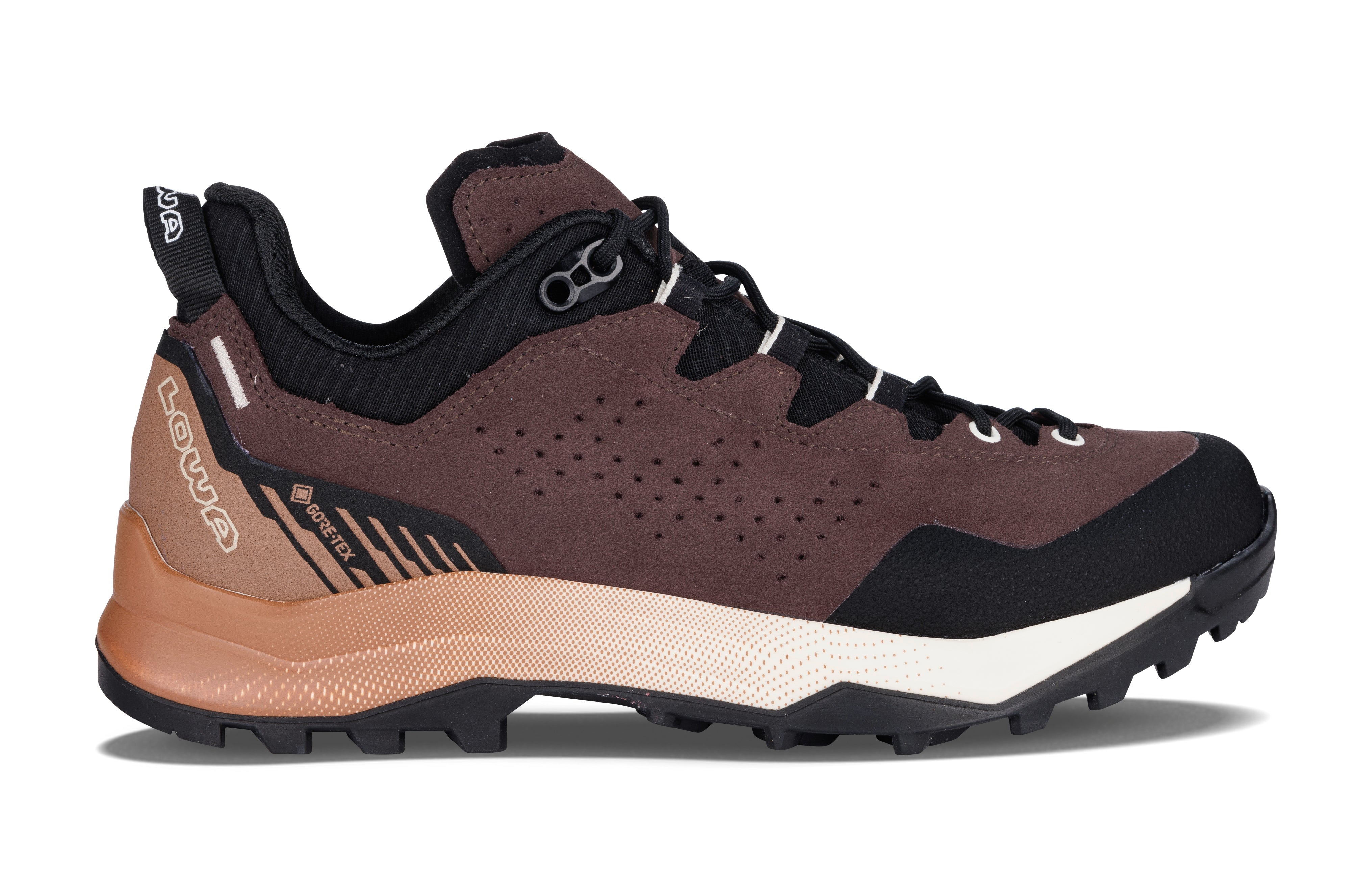LOWA Explorer GTX Lo Ws women's trekking shoe Brown Rose/Clay