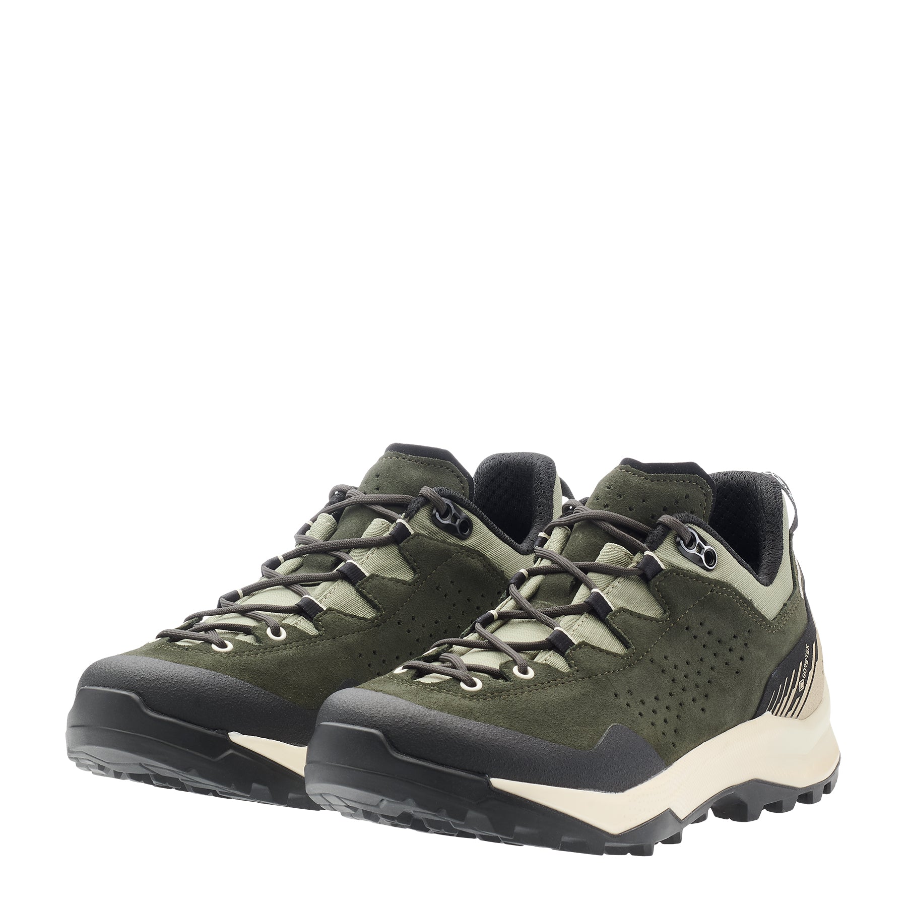 LOWA Explorer GTX Lo Ws women's trekking shoe Dark Green/Panna
