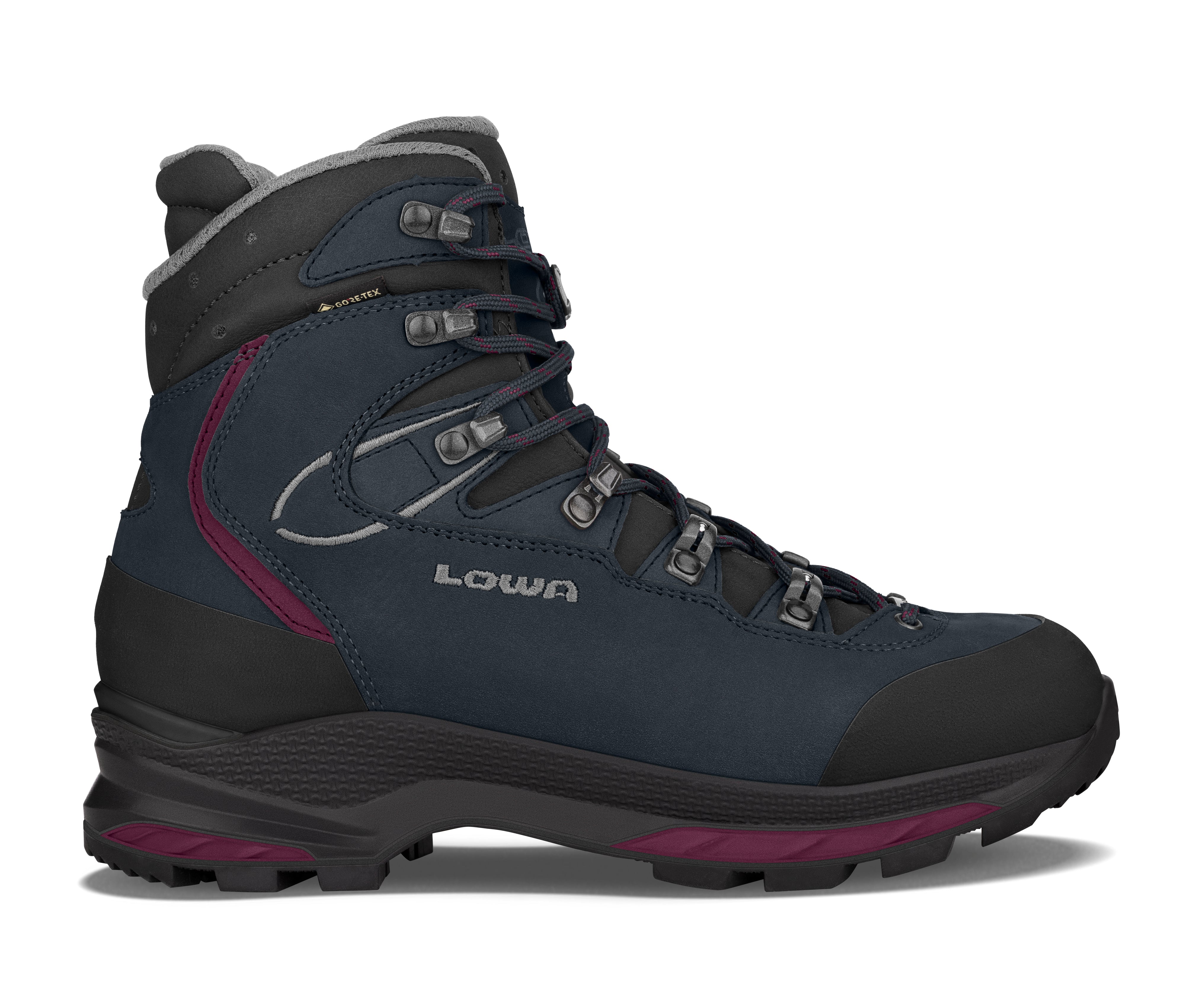 LOWA Mauria Evo GTX Women's Trekking Boot Navy/Berry