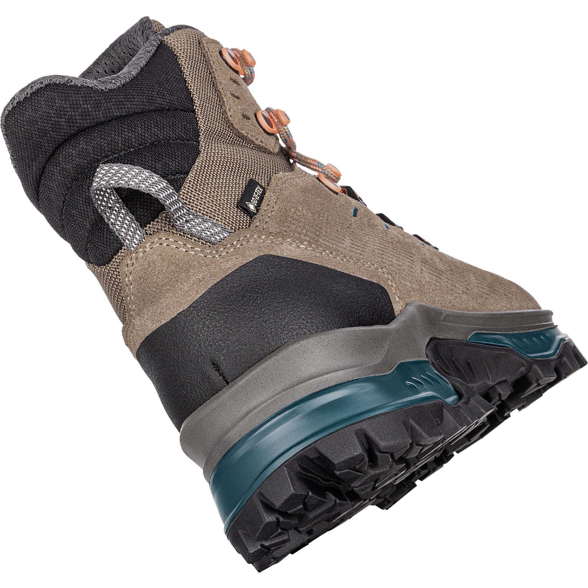 LOWA Randir GTX Mid Ws women's walking boot Stone/Petrol