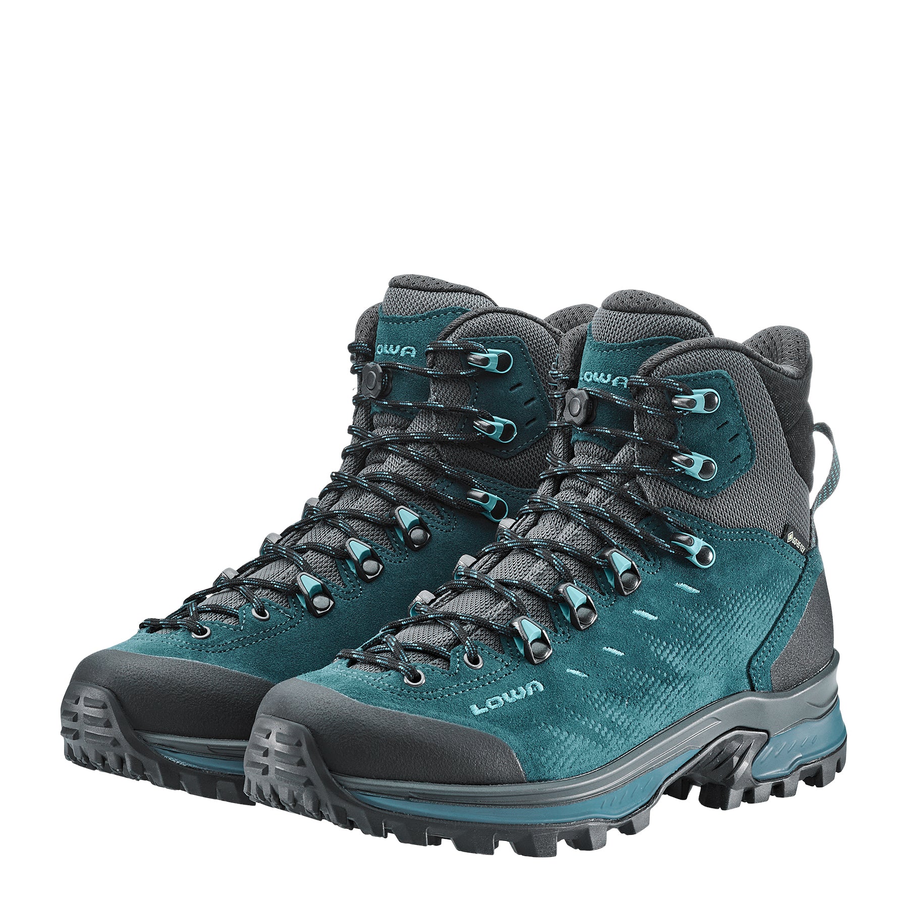 LOWA Randir GTX Mid Ws women's walking boot Petrol/Arctic