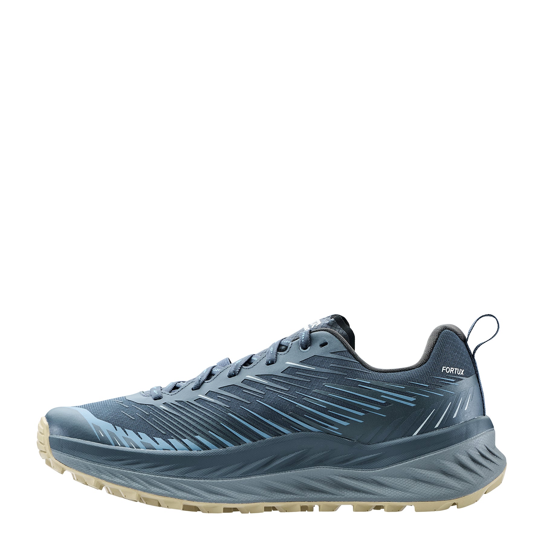 LOWA Fortux trail running shoe Navy/Dune