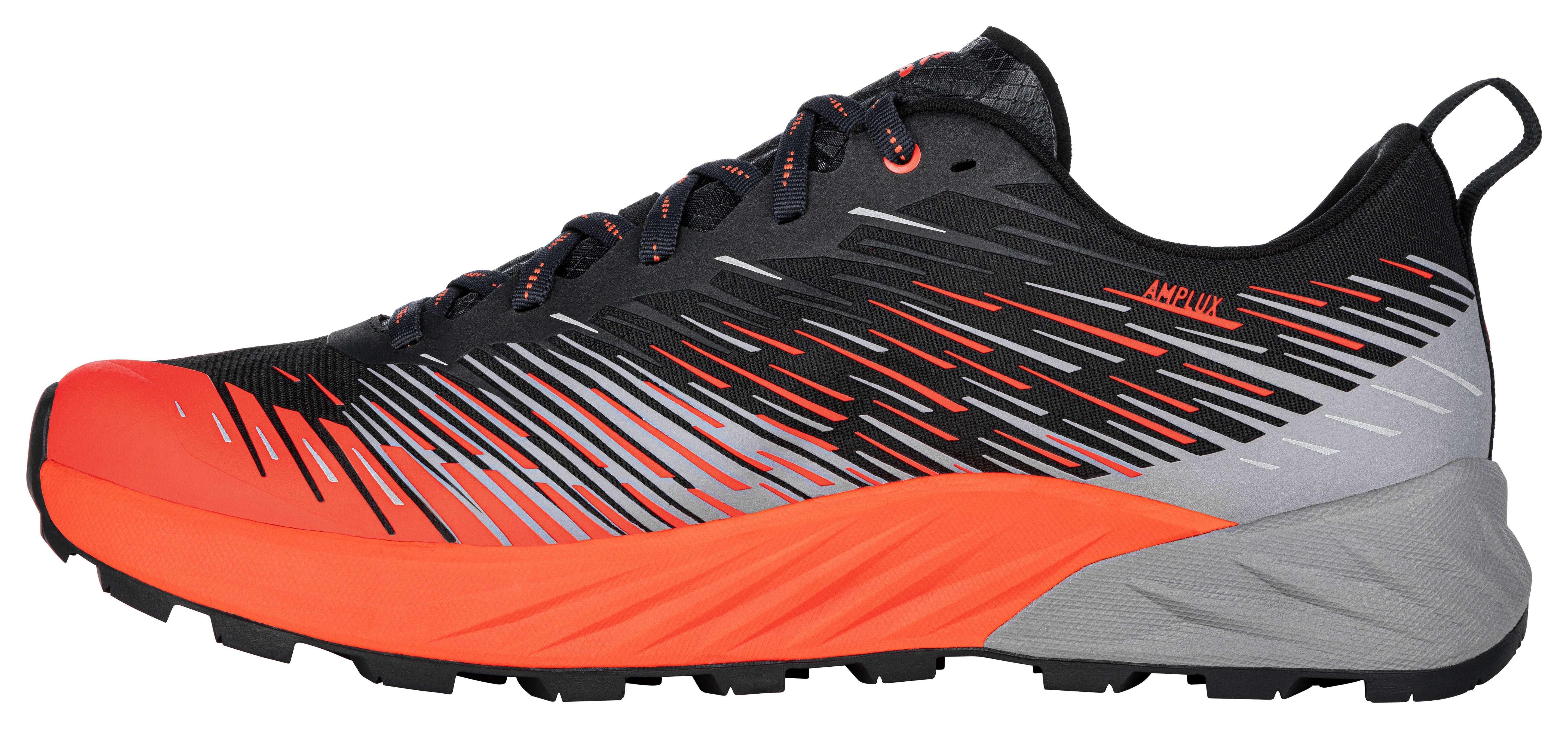 LOWA Amplux Men's Trail Running Shoe Flame/Grey