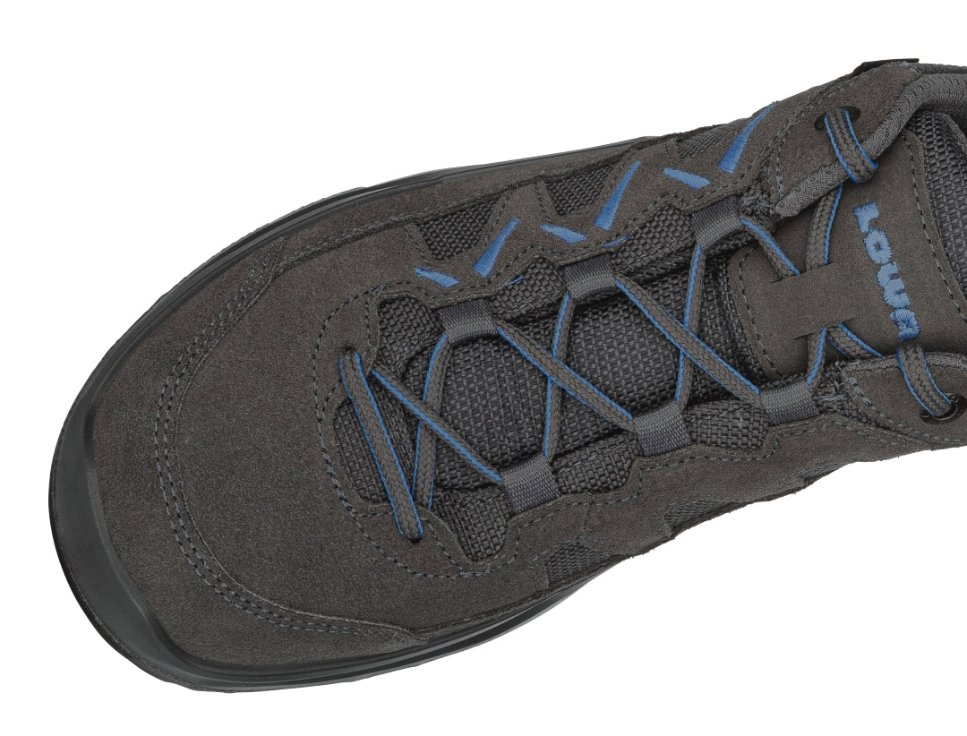 LOWA Sirkos Evo GTX LO men's walking shoe Graphite/Blue