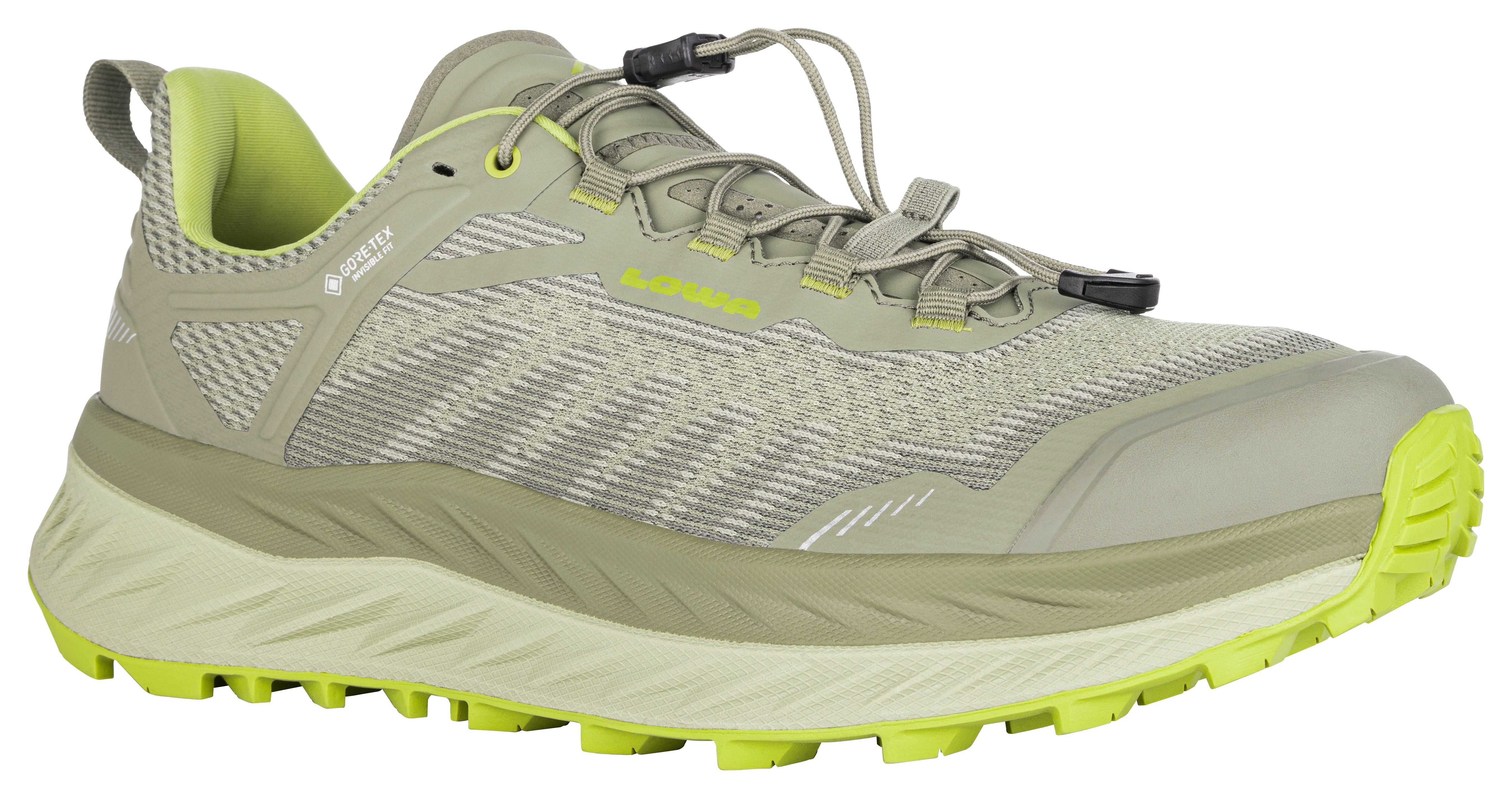 LOWA Fortux GTX men's trail running shoe Olive/Avocado