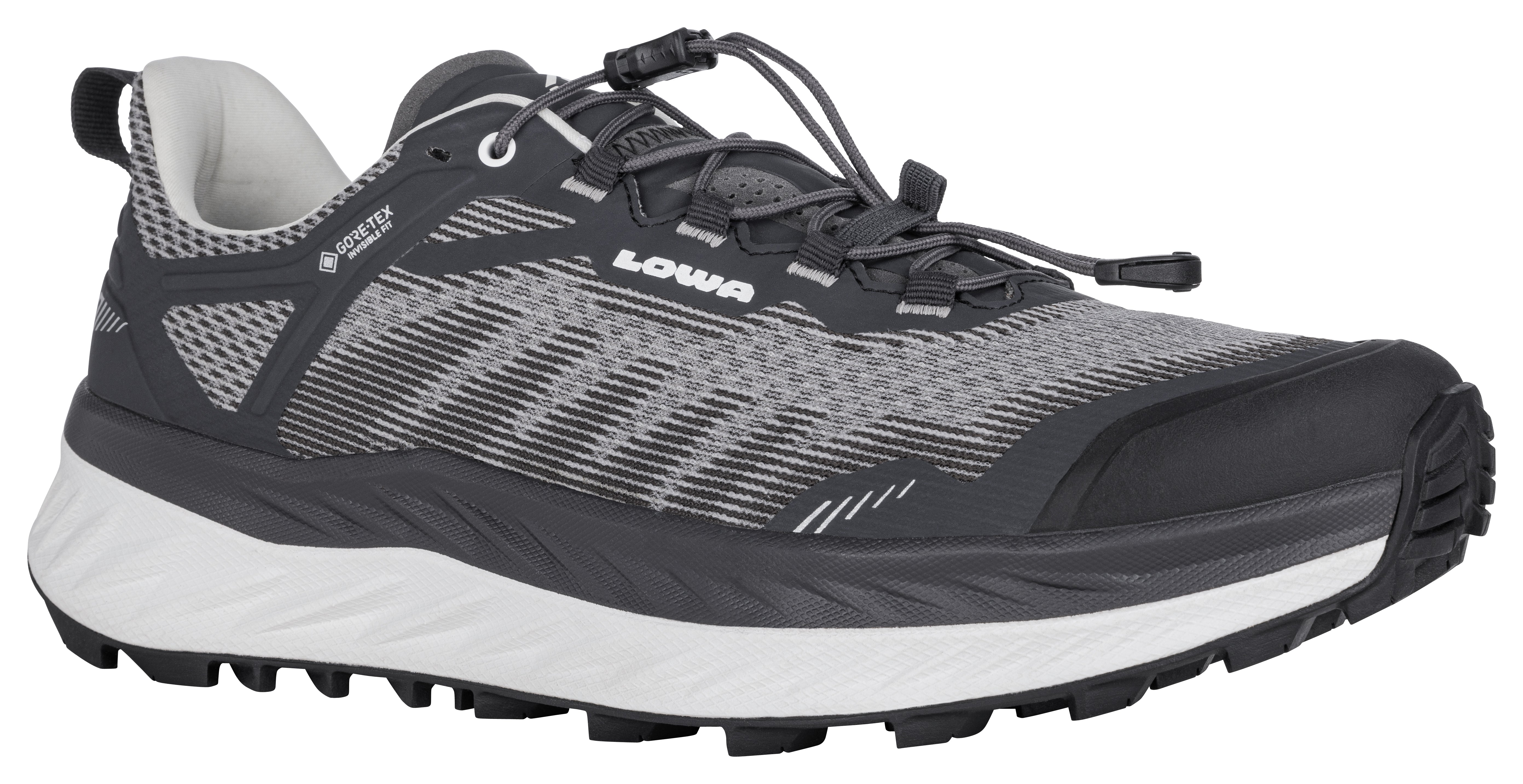 LOWA Fortux GTX men's trail running shoe Black/White
