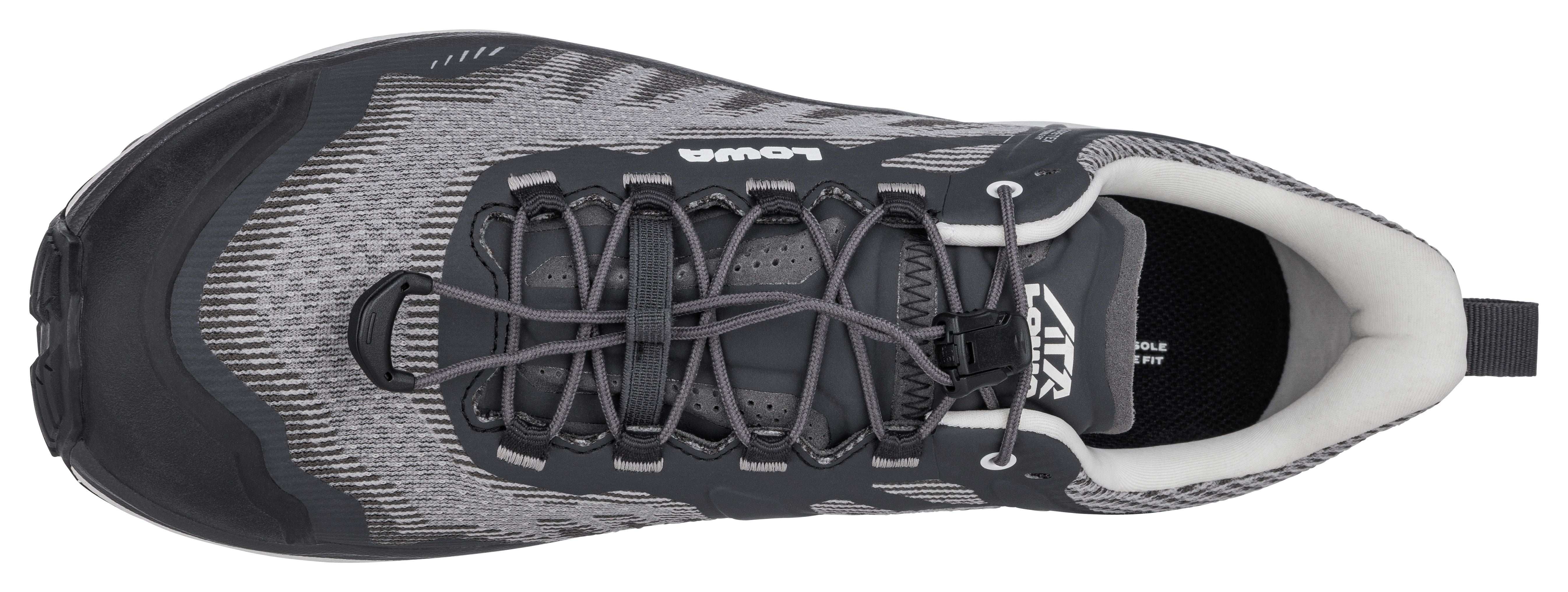 LOWA Fortux GTX men's trail running shoe Black/White