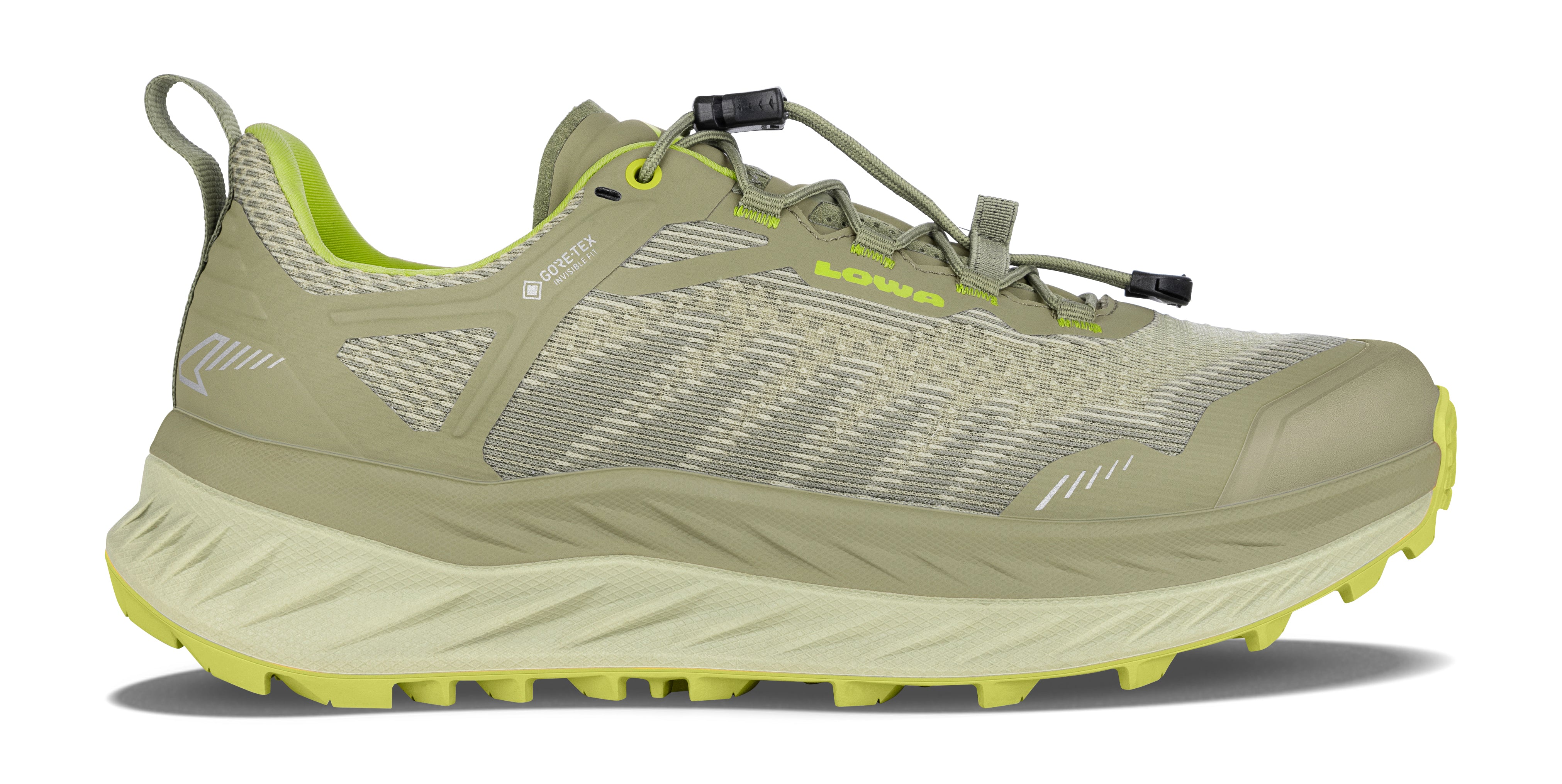 LOWA Fortux GTX men's trail running shoe Olive/Avocado