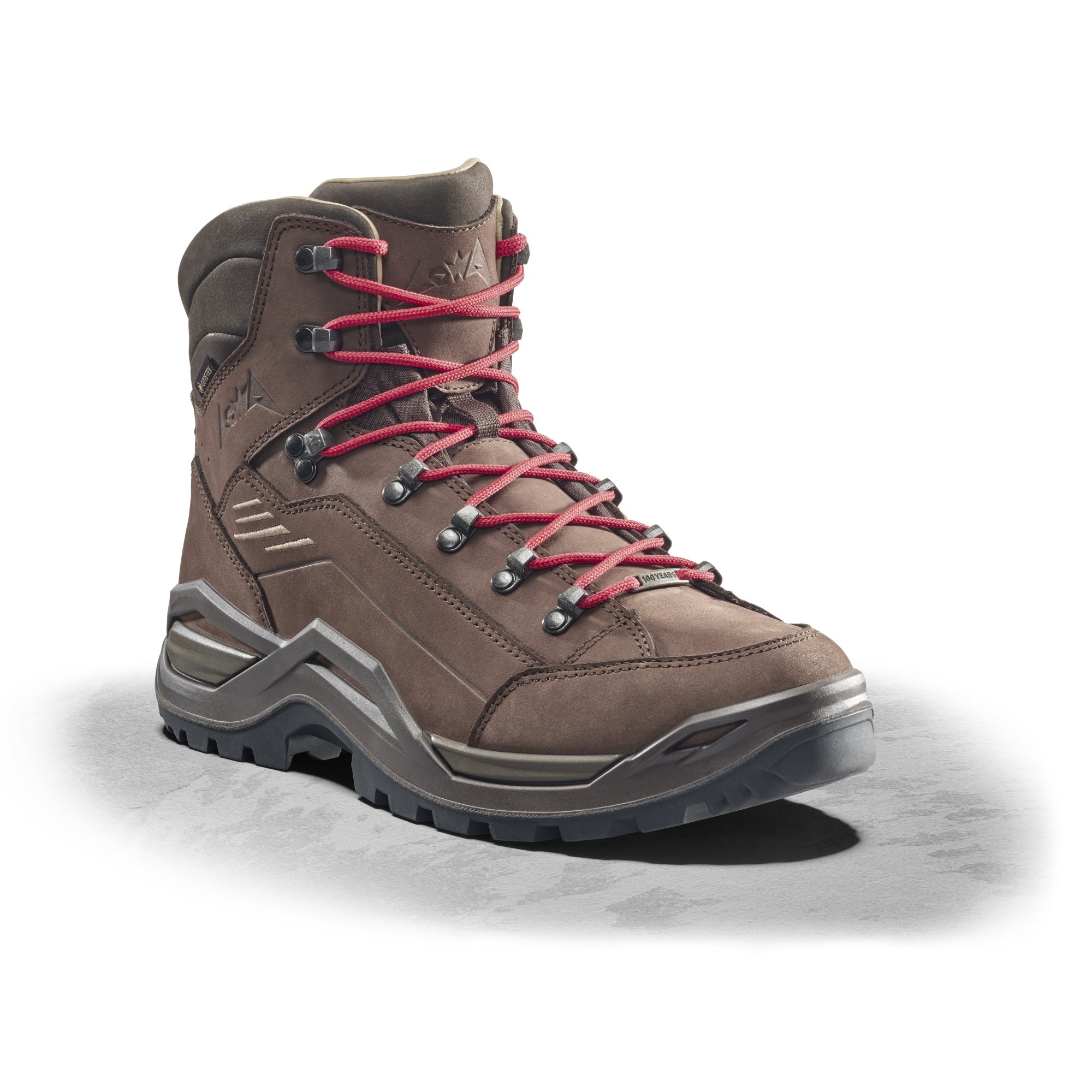LOWA Renegade 100 GTX Mid Espresso/Red