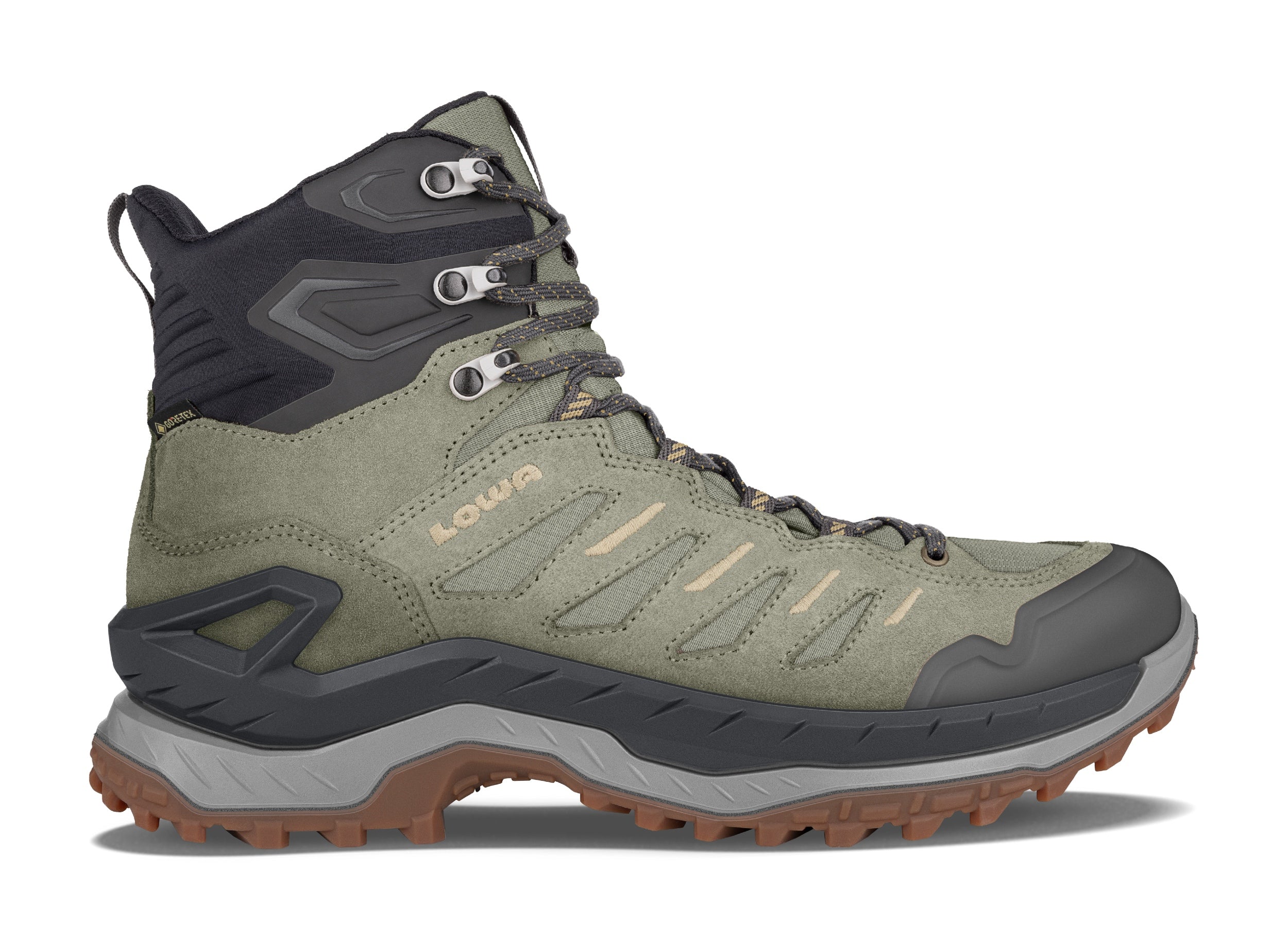 LOWA Innovo GTX Mid men's walking boot Seaweed/Dune
