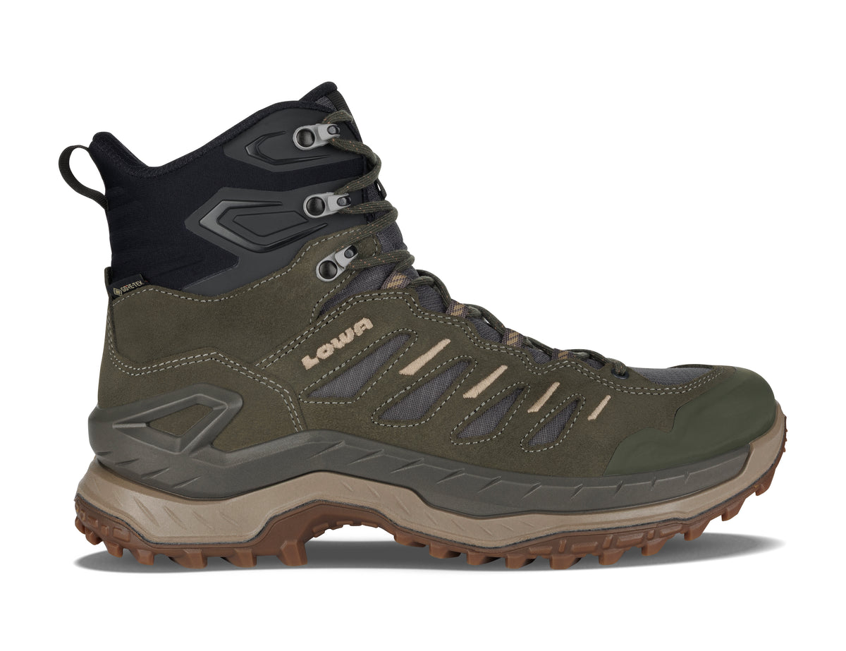 LOWA Innovo GTX Mid men's walking boot Olive/Dark Grey