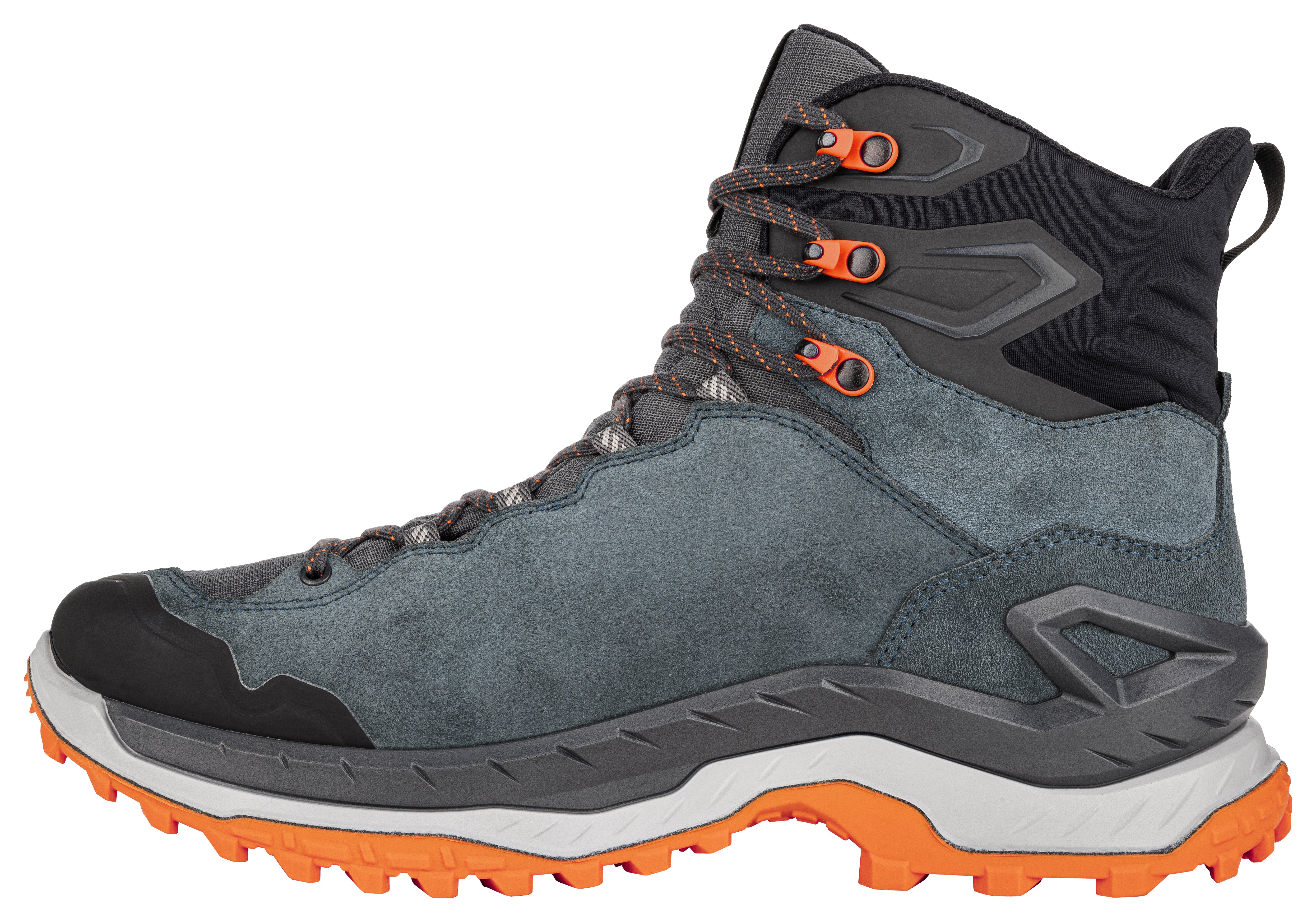LOWA Innovo GTX Mid men's walking boot Smoke Green/Flame