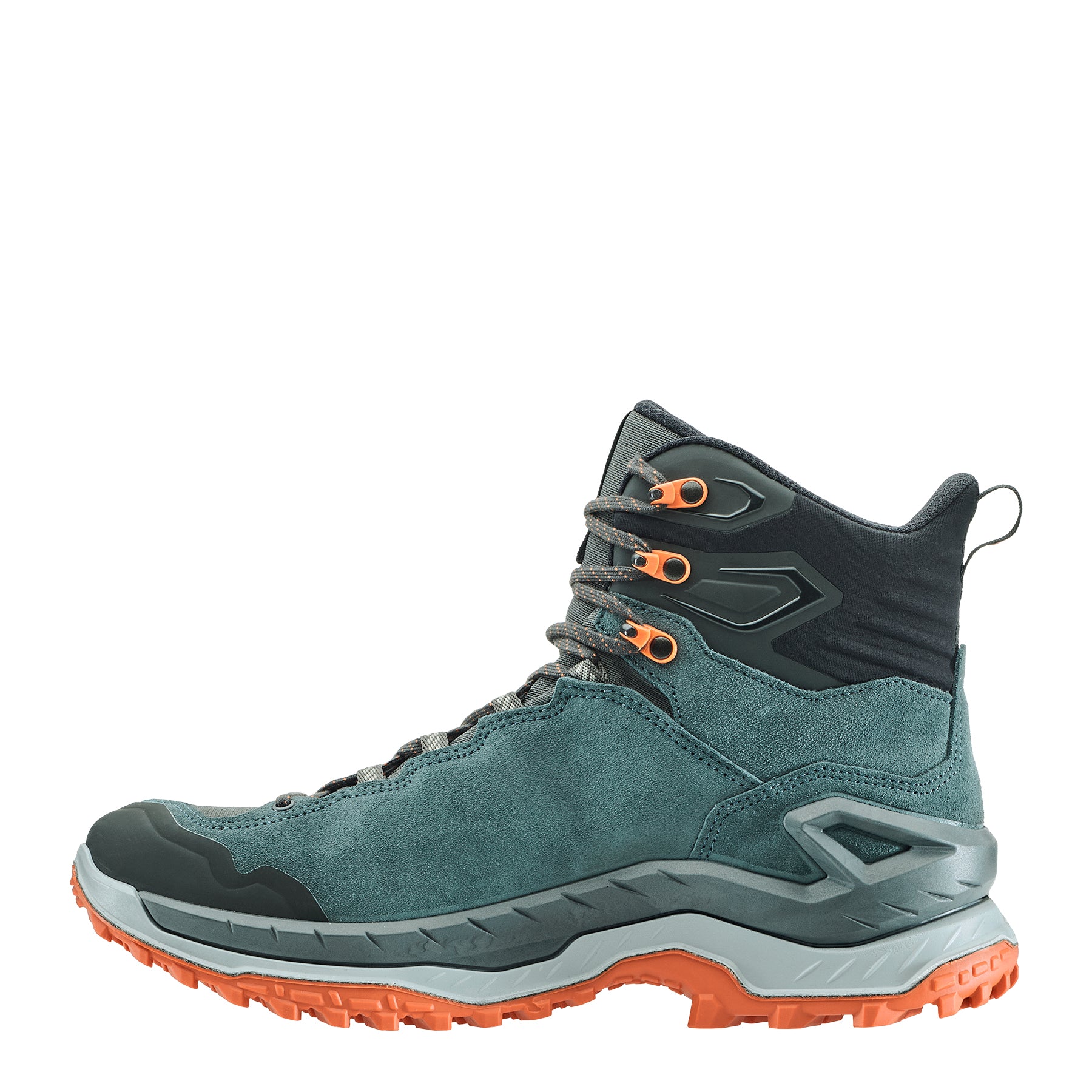 LOWA Innovo GTX Mid men's walking boot Smoke Green/Flame