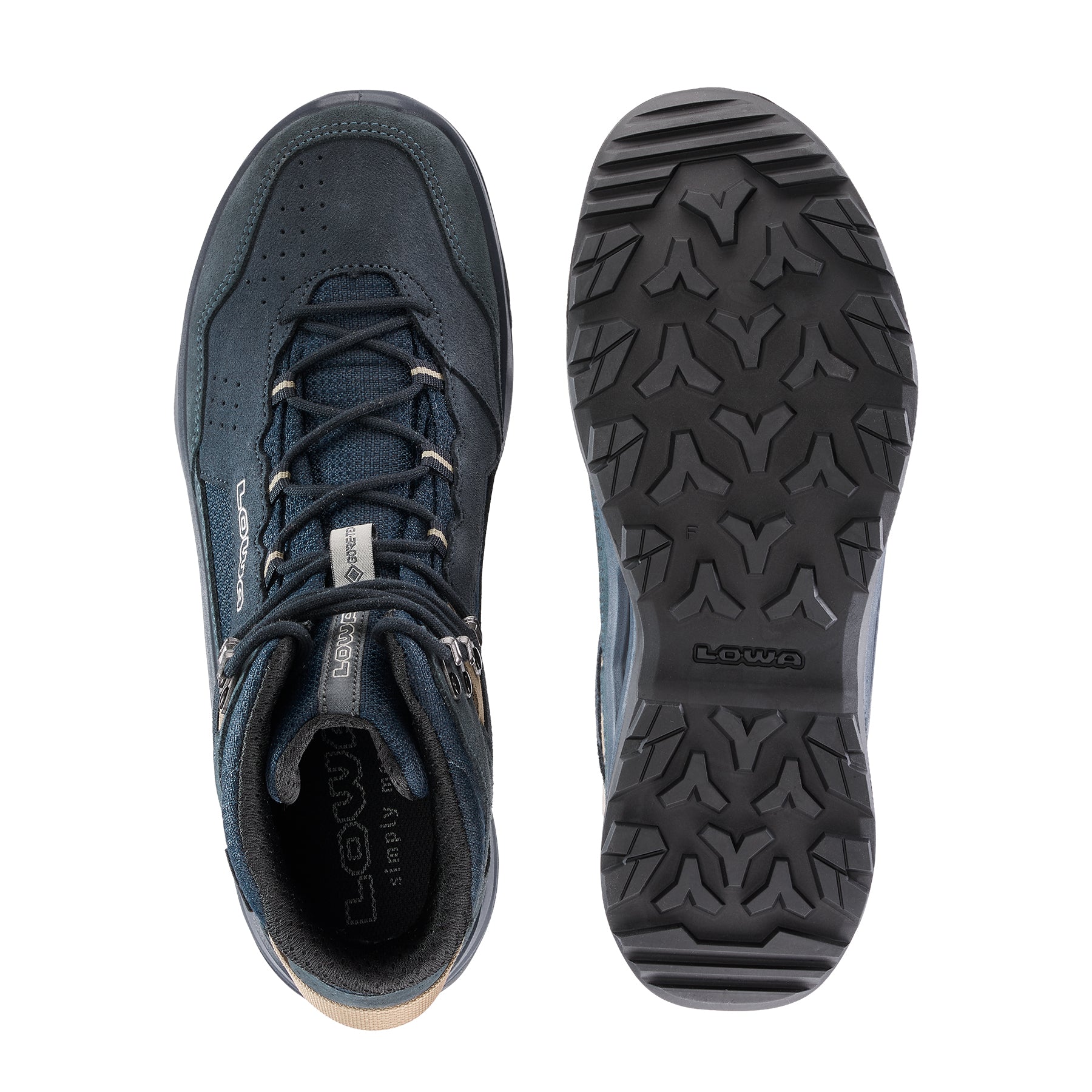 LOWA Ventierra GTX Mid men's walking boot Navy/Dune