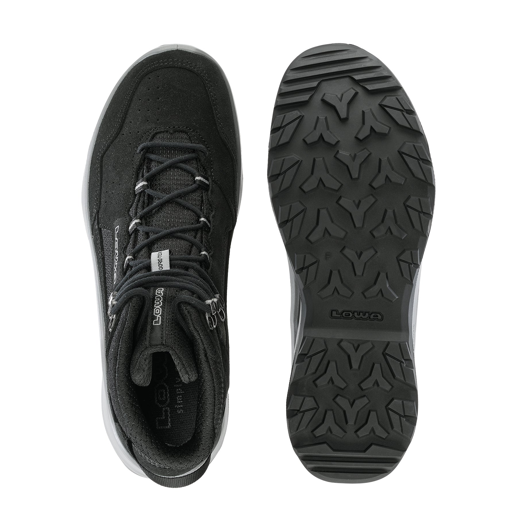 LOWA Ventierra GTX Mid men's walking boot Black/Grey