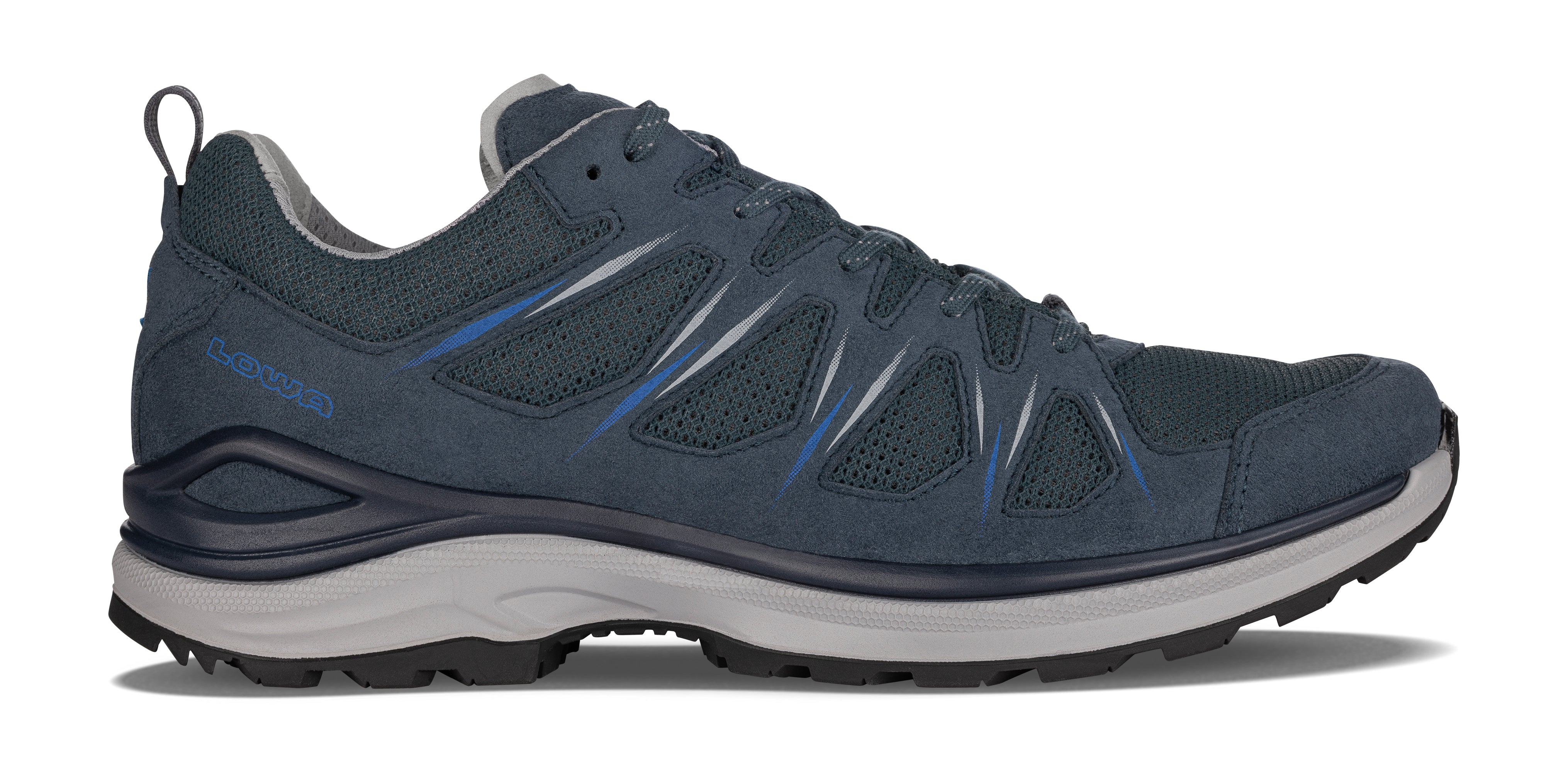 LOWA Innox Evo II Lo men's walking shoe Steelblue/Ocean