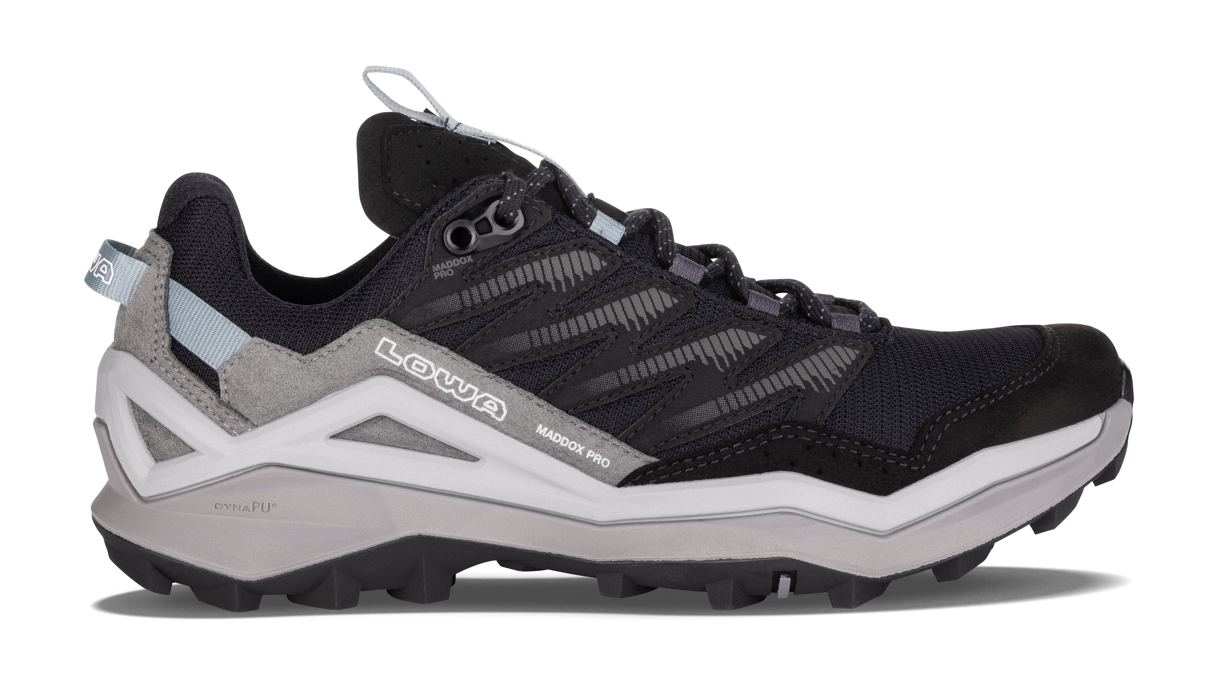 LOWA Maddox Pro GTX Lo men's walking shoe Black/Grey