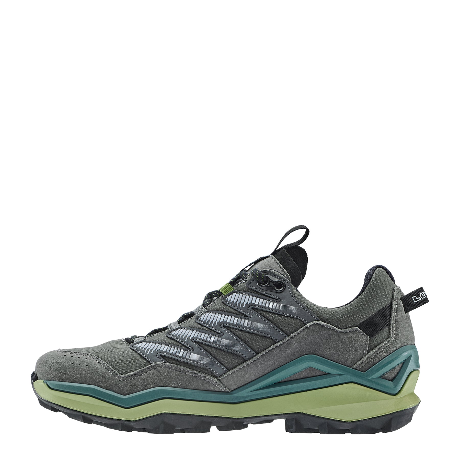 LOWA Maddox Pro GTX Lo men's walking shoe Grey/Fern