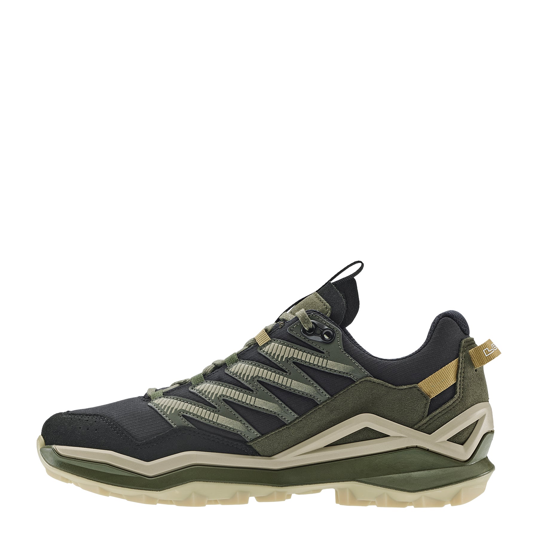 LOWA Maddox Pro GTX Lo men's walking shoe Black/Olive