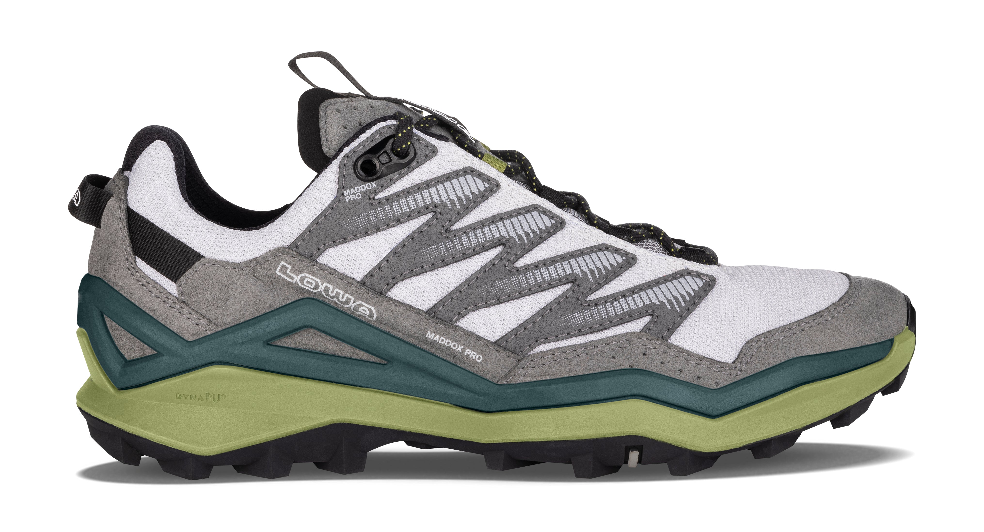 LOWA Maddox Pro GTX Lo men's walking shoe Grey/Fern