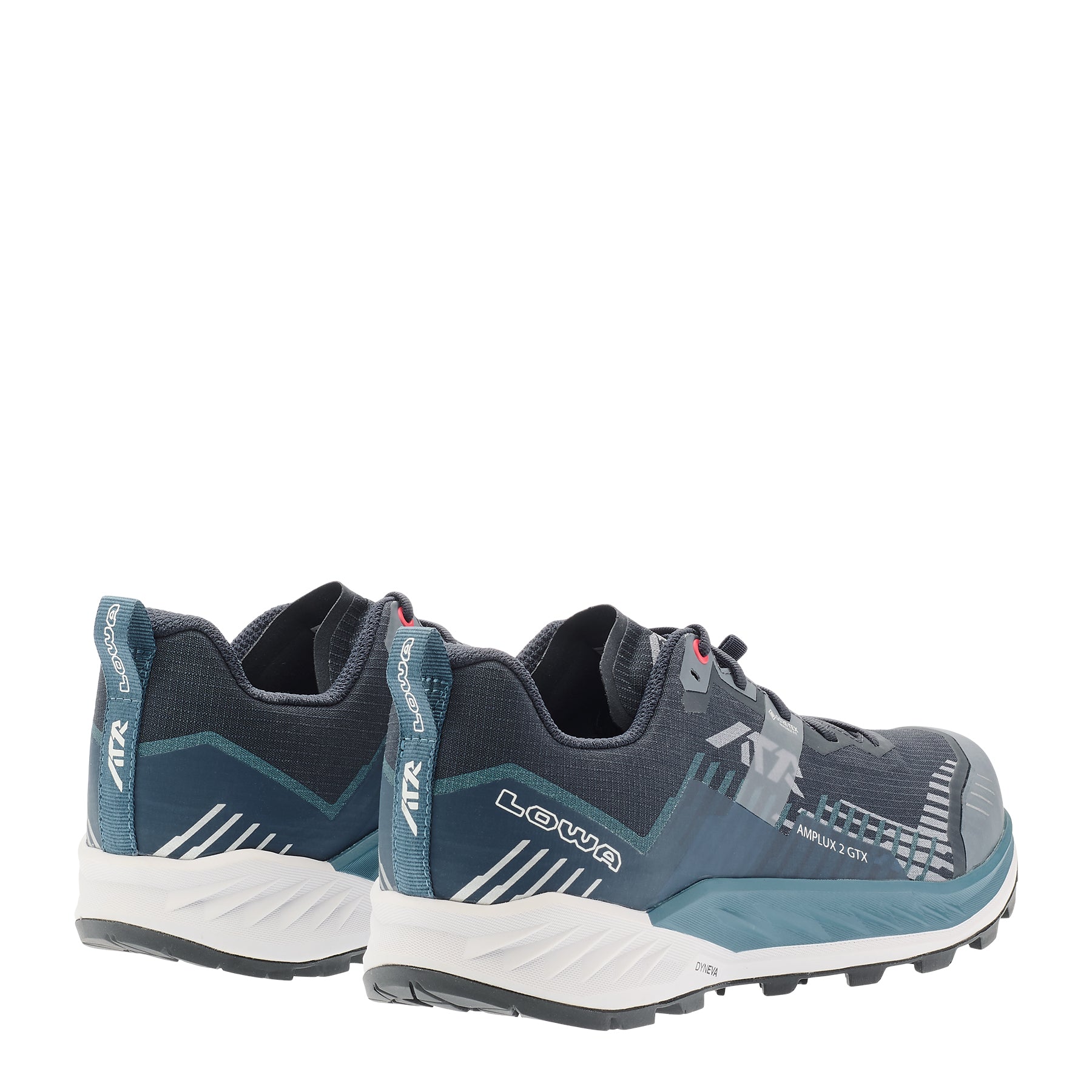 LOWA Amplux 2 GTX men's trail running shoe Navy/Grey