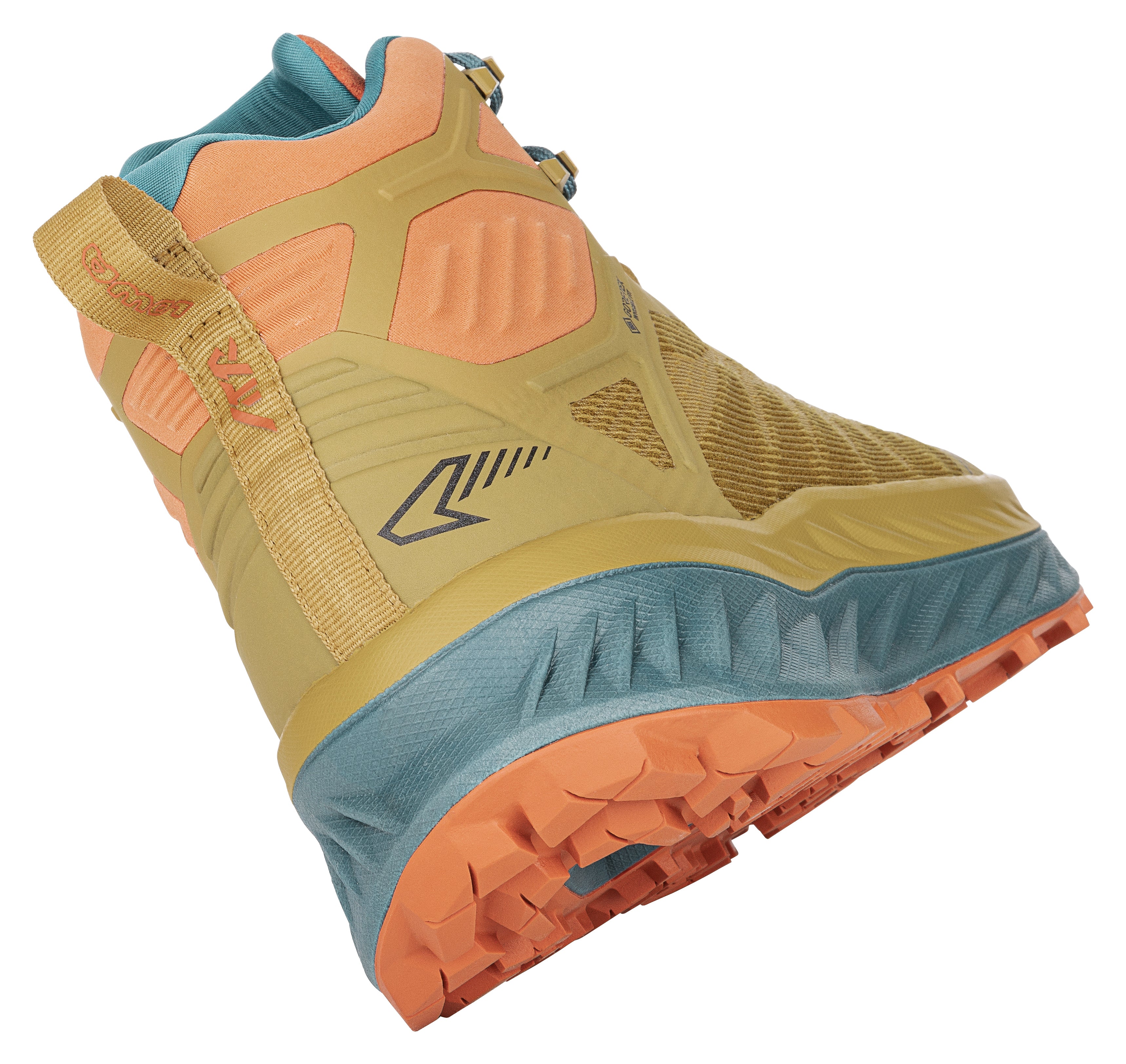 LOWA Fortux GTX QC men's trail running boot Mustard/Rust