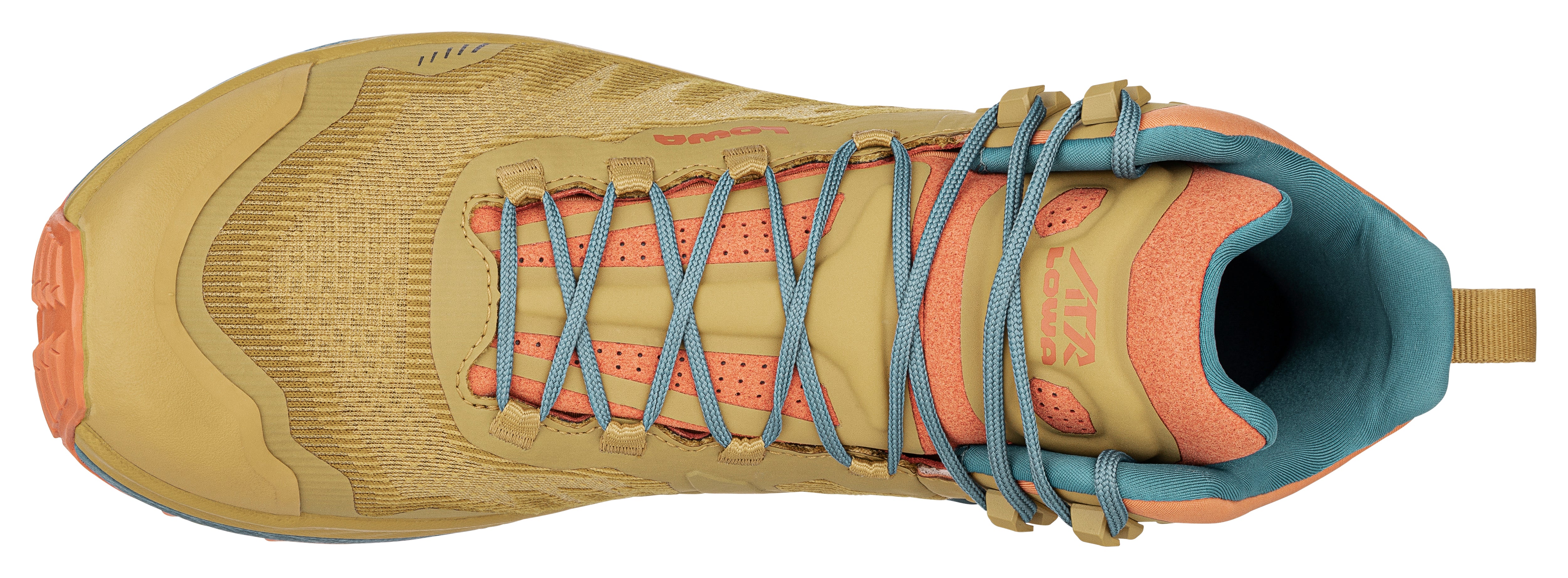 LOWA Fortux GTX QC men's trail running boot Mustard/Rust