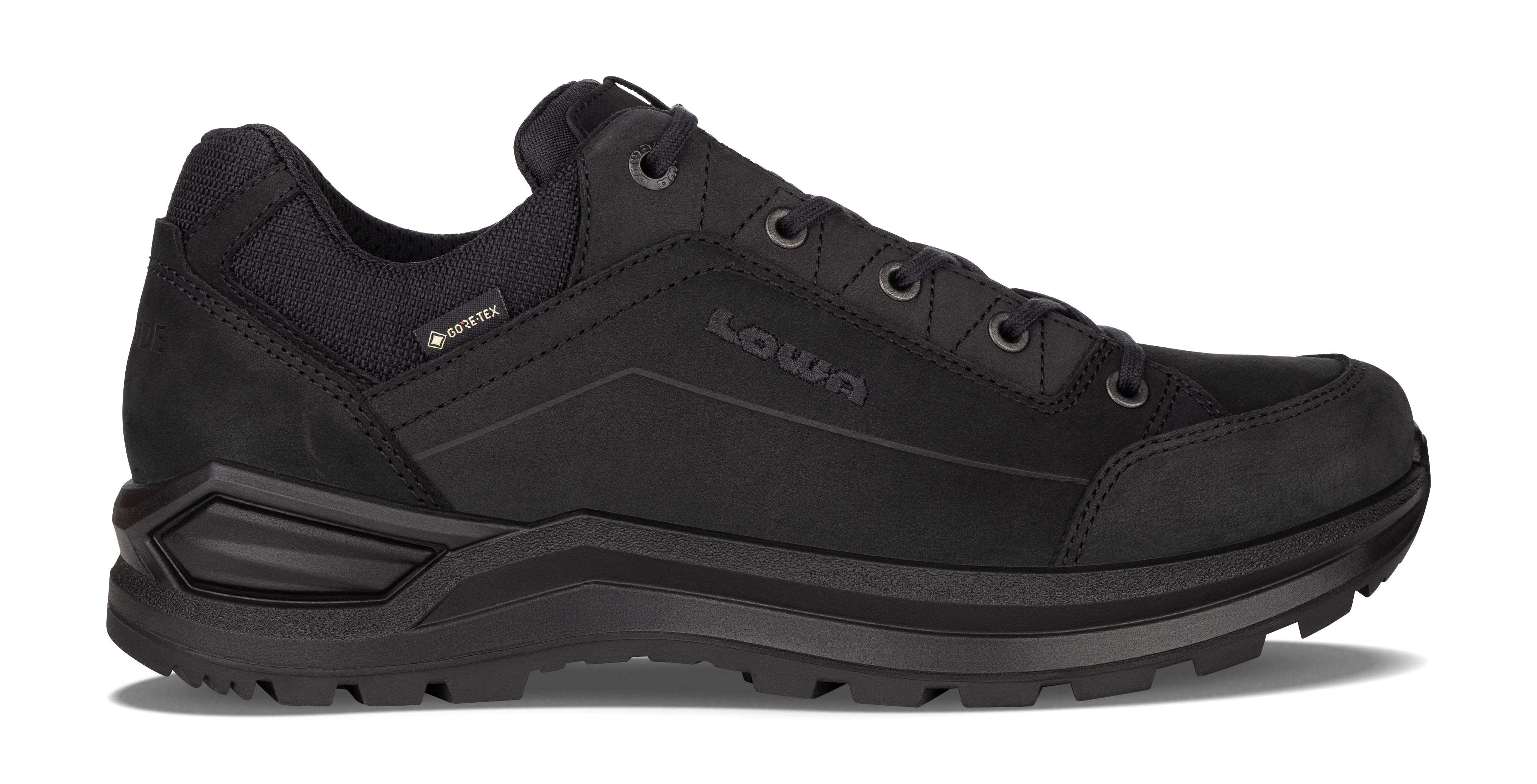 LOWA Renegade Evo GTX Lo men's walking shoe Black/Black