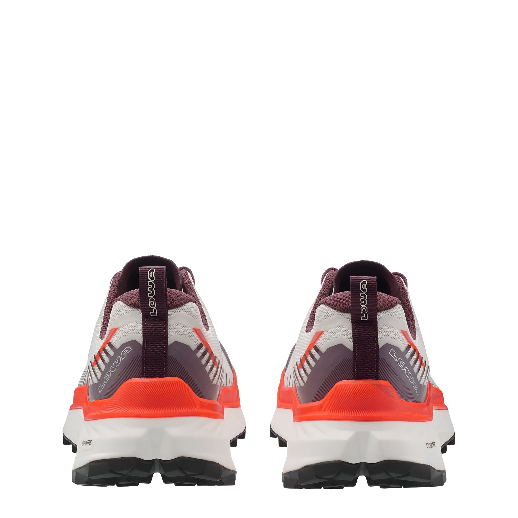 LOWA Skyterra men's trail running shoe Burgundy/Flame