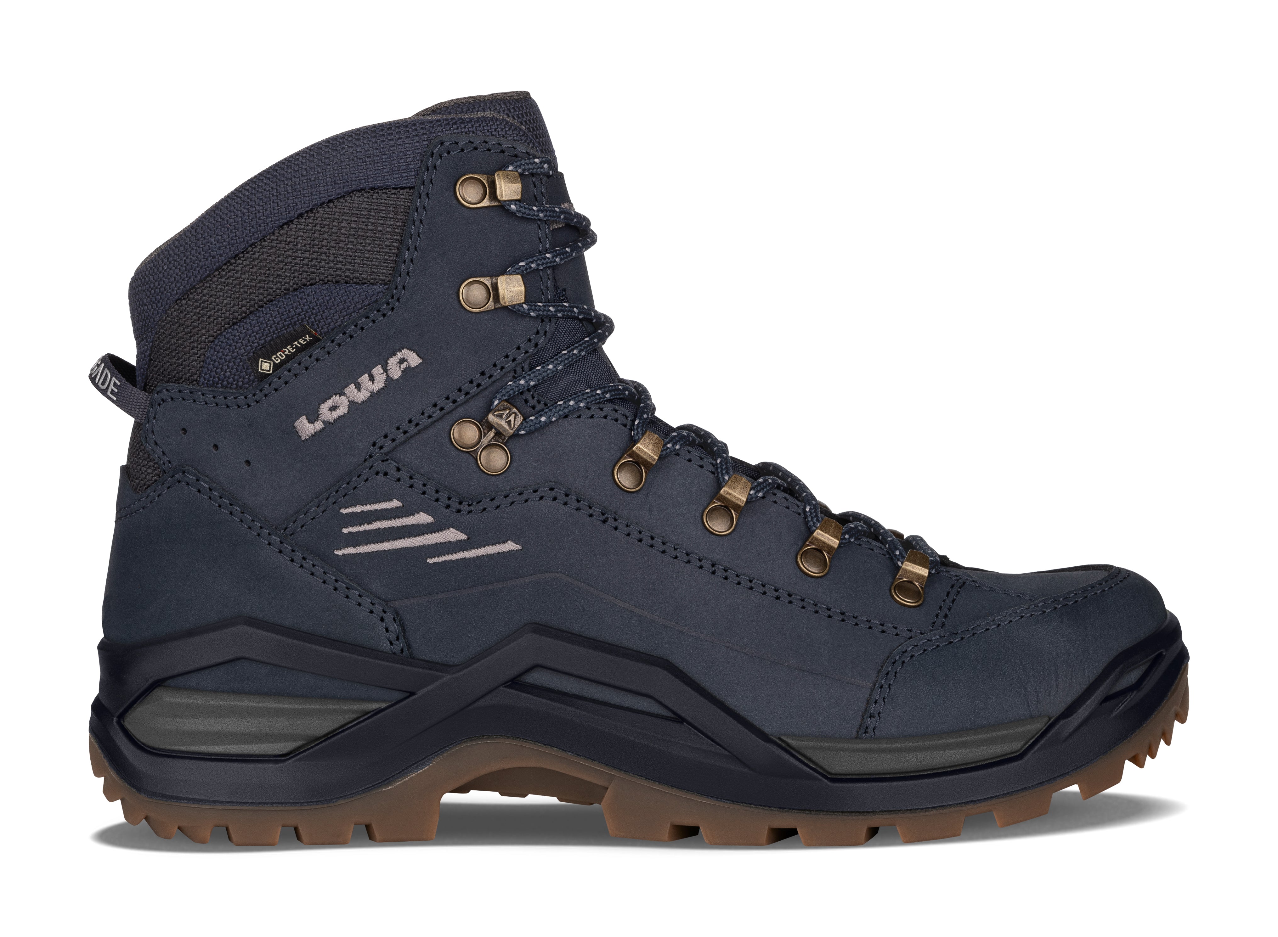 LOWA Renegade Evo GTX Mid men's walking boot Navy/Grey