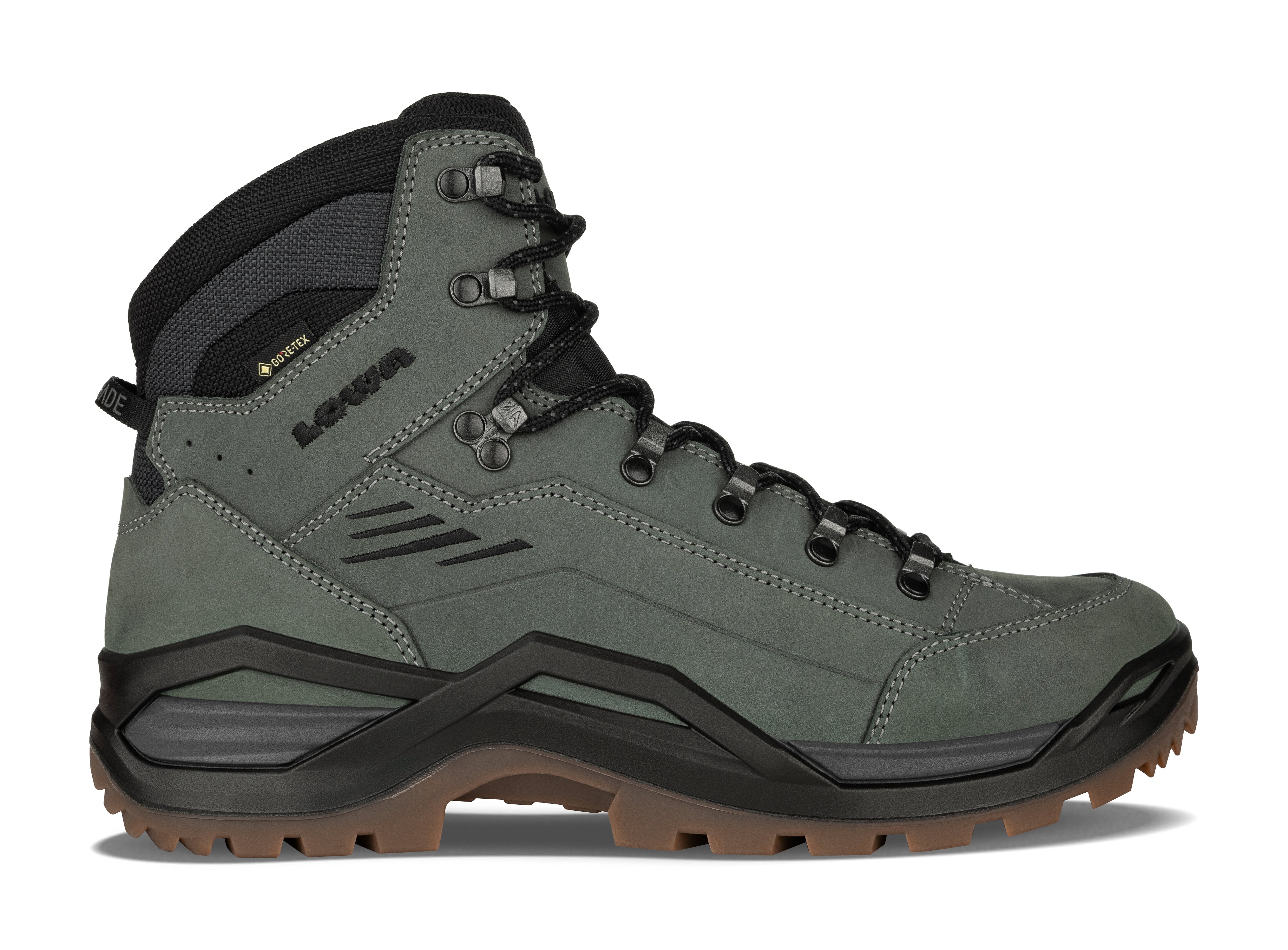 LOWA Renegade Evo GTX Mid men's walking boot Dark Grey/Black
