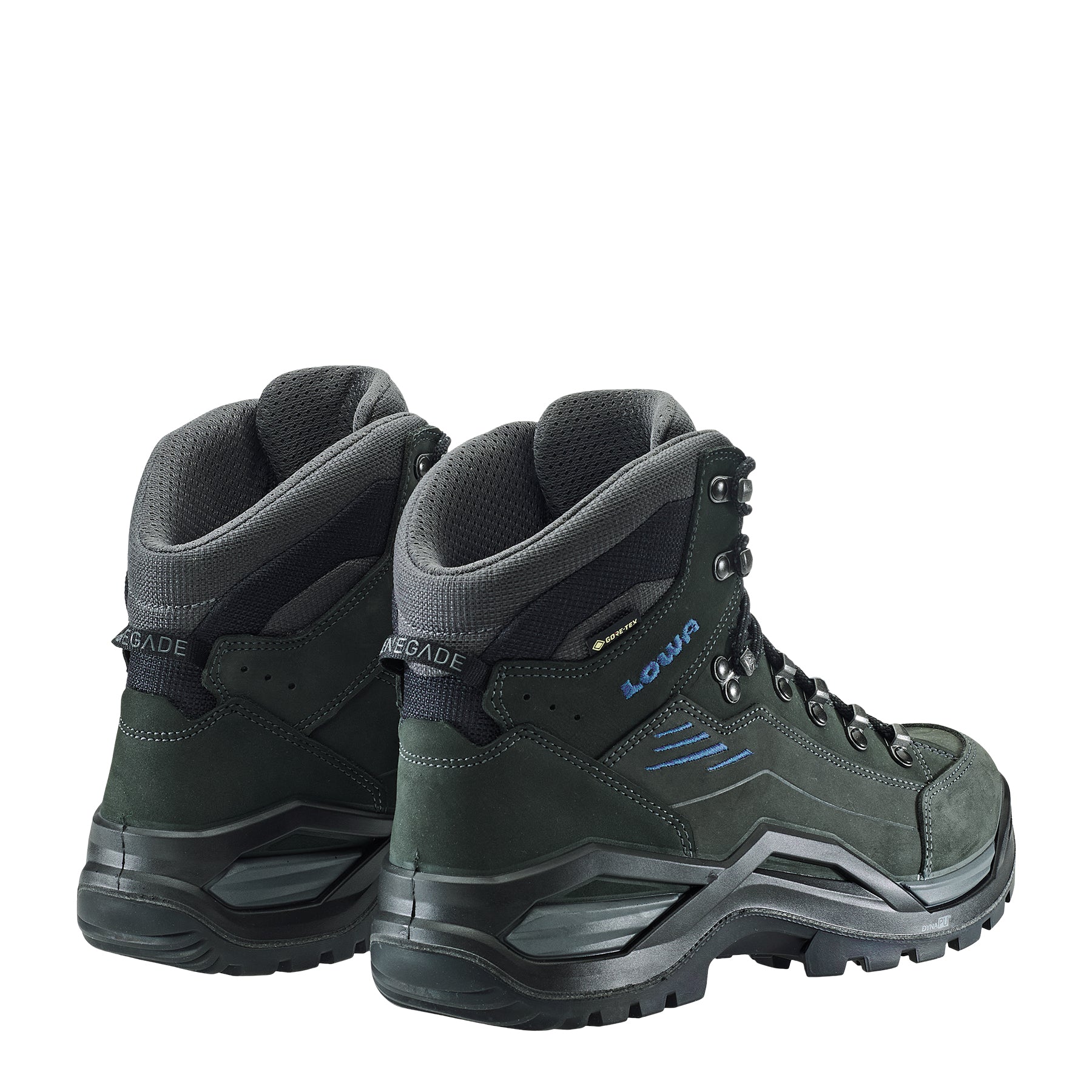 LOWA Renegade Evo GTX Mid men's walking boot Anthracite/Steel Blue