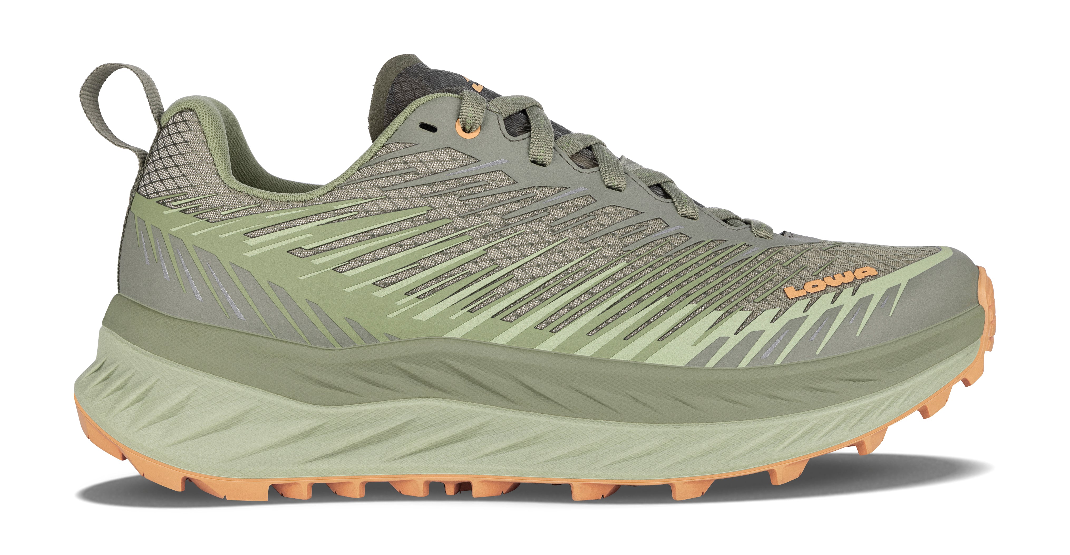 LOWA Fortux Ws women's trail running shoe Seaweed/Apricot