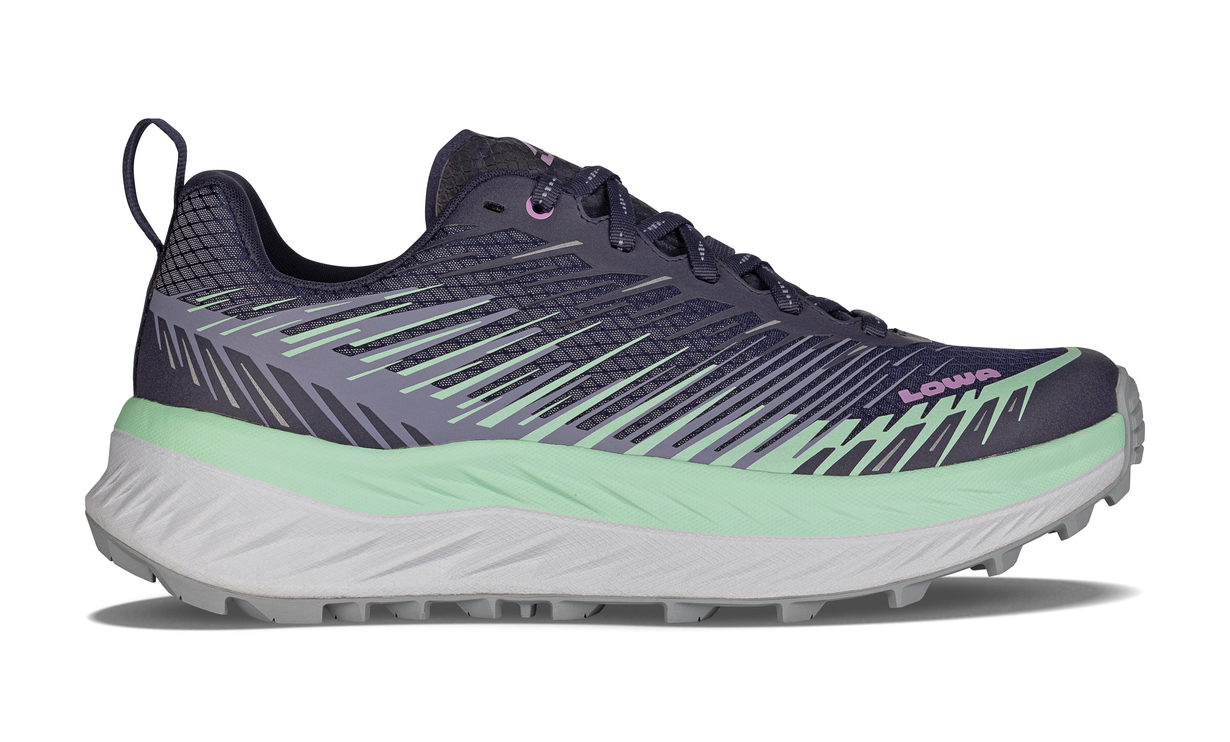 LOWA Fortux Ws women's trail running shoe Plum/Lilac