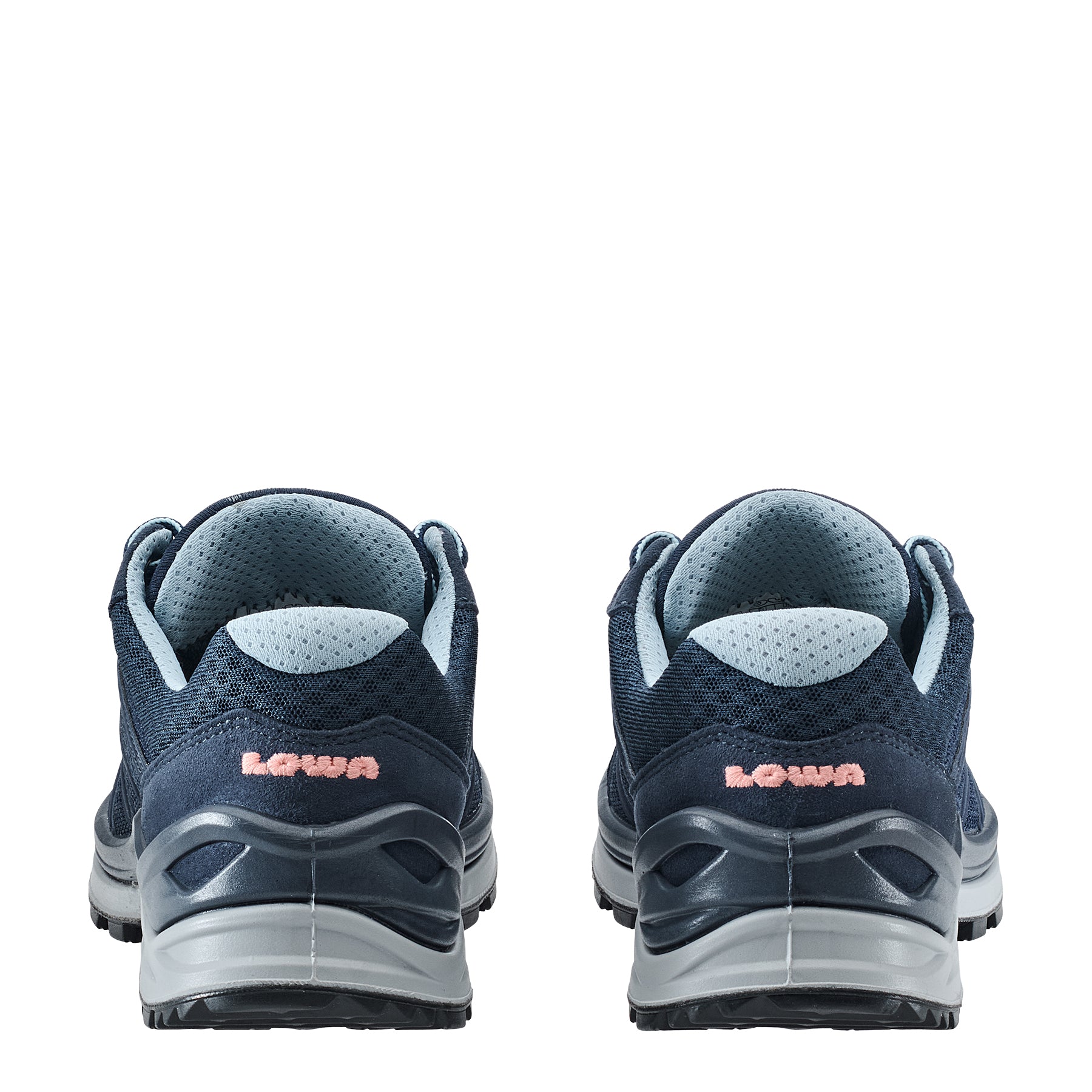 LOWA Innox Pro GTX LO Ws women's walking shoe Navy/Salmon