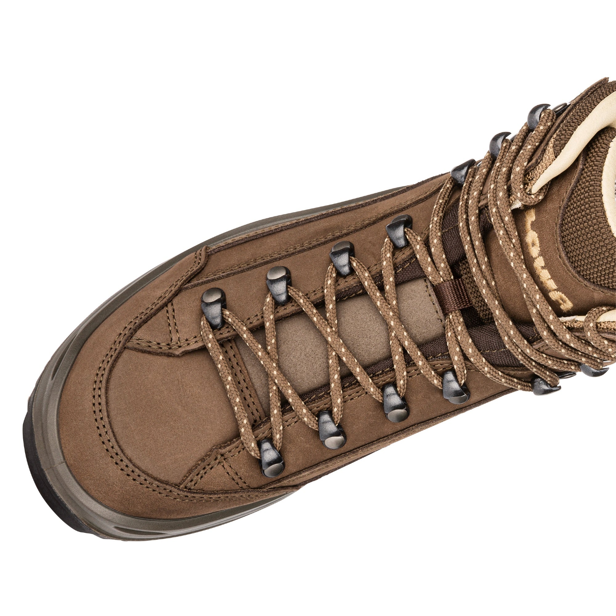 LOWA Renegade Leather Lined Mid Women's Walking Boot Brown