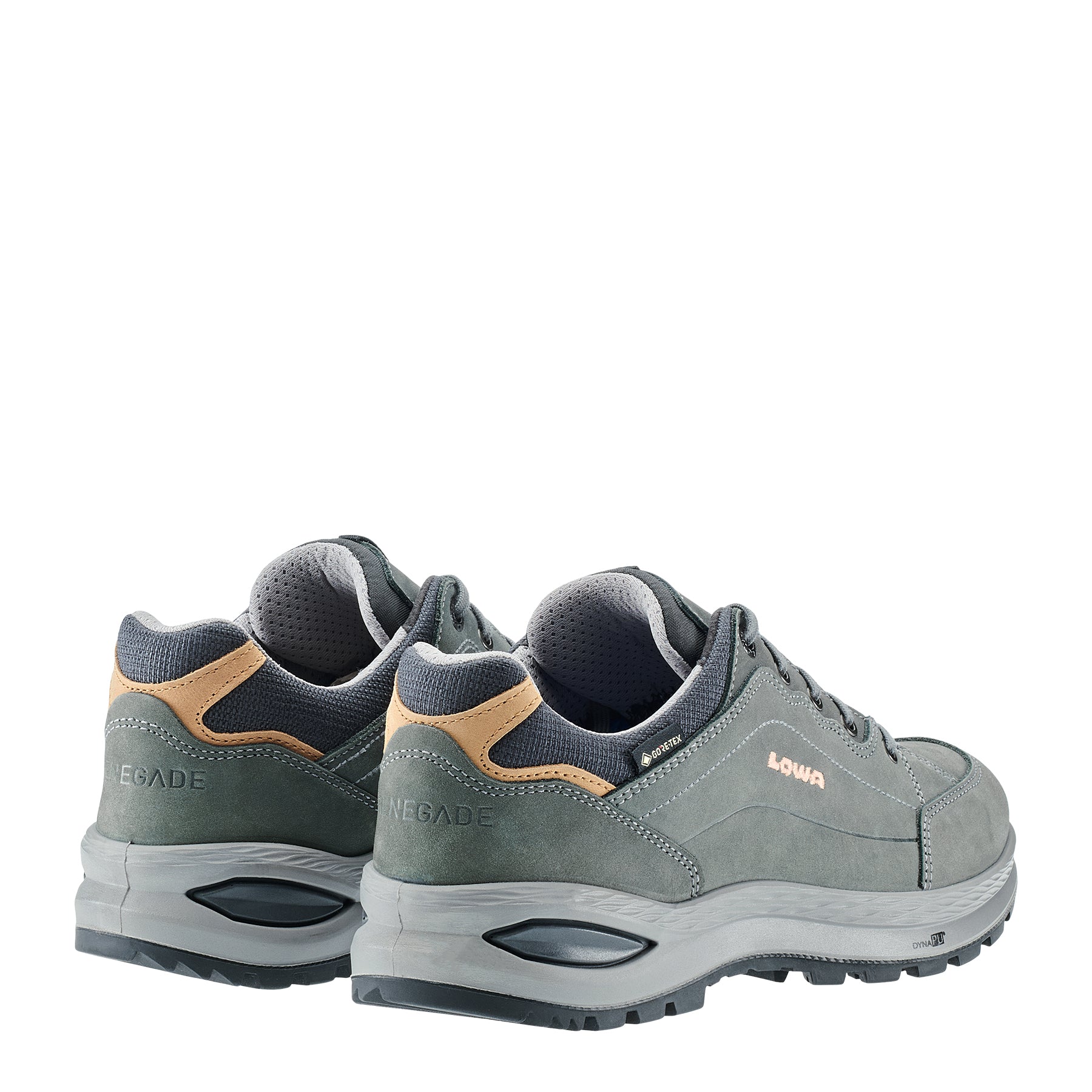 LOWA Renegade Evo GTX Lo Ws women's walking shoe Graphite/Apricot