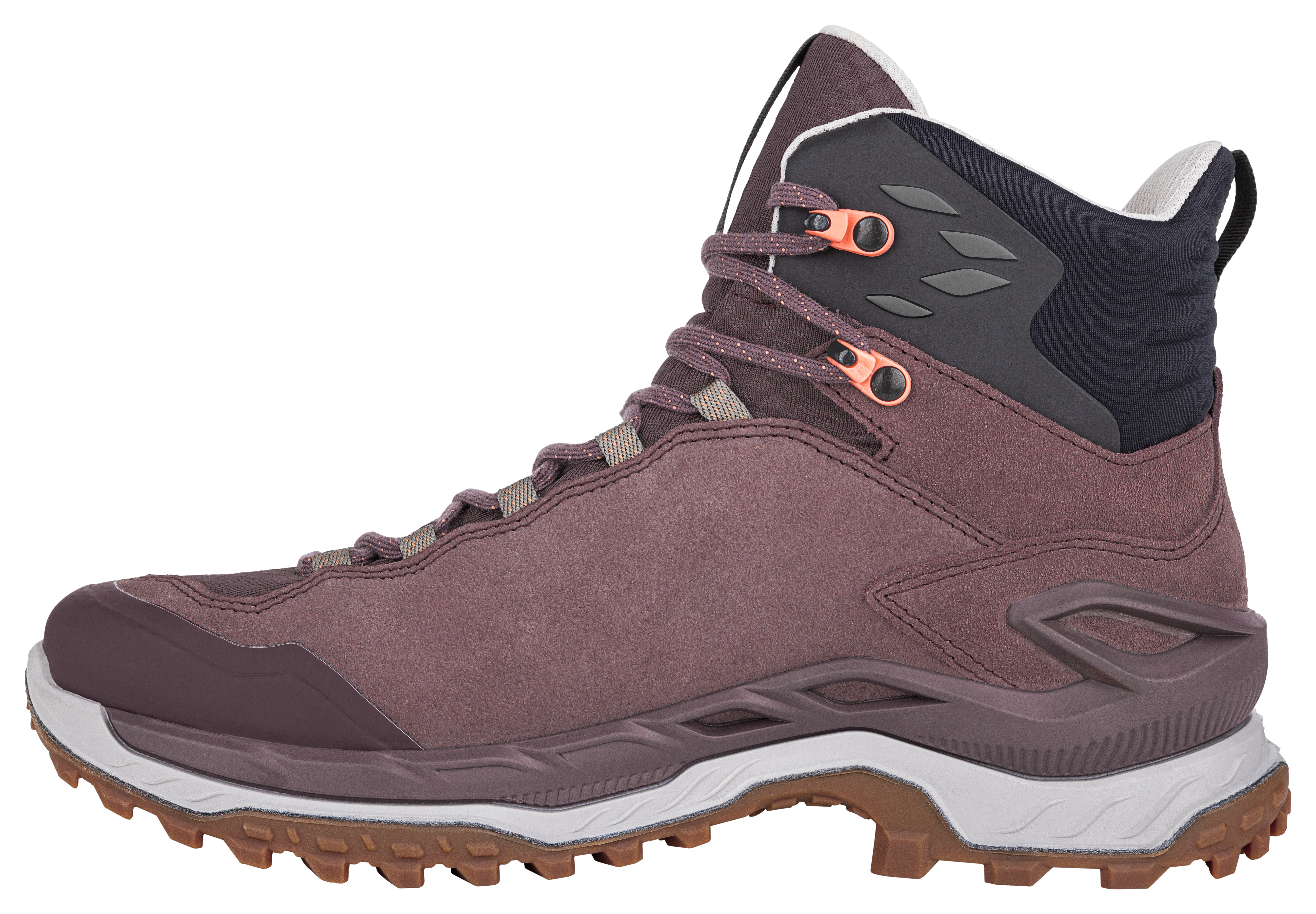 LOWA Innovo GTX Mid Ws women's walking boot Brown Rose/Rose