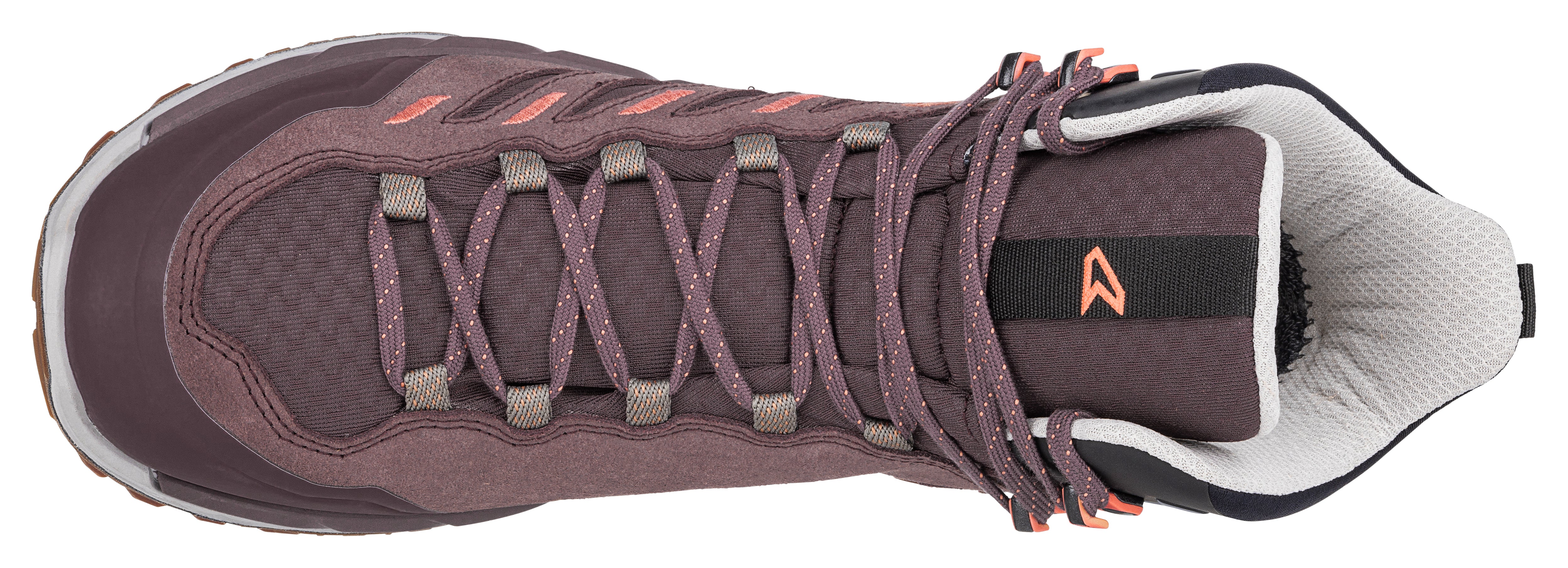 LOWA Innovo GTX Mid Ws women's walking boot Brown Rose/Rose