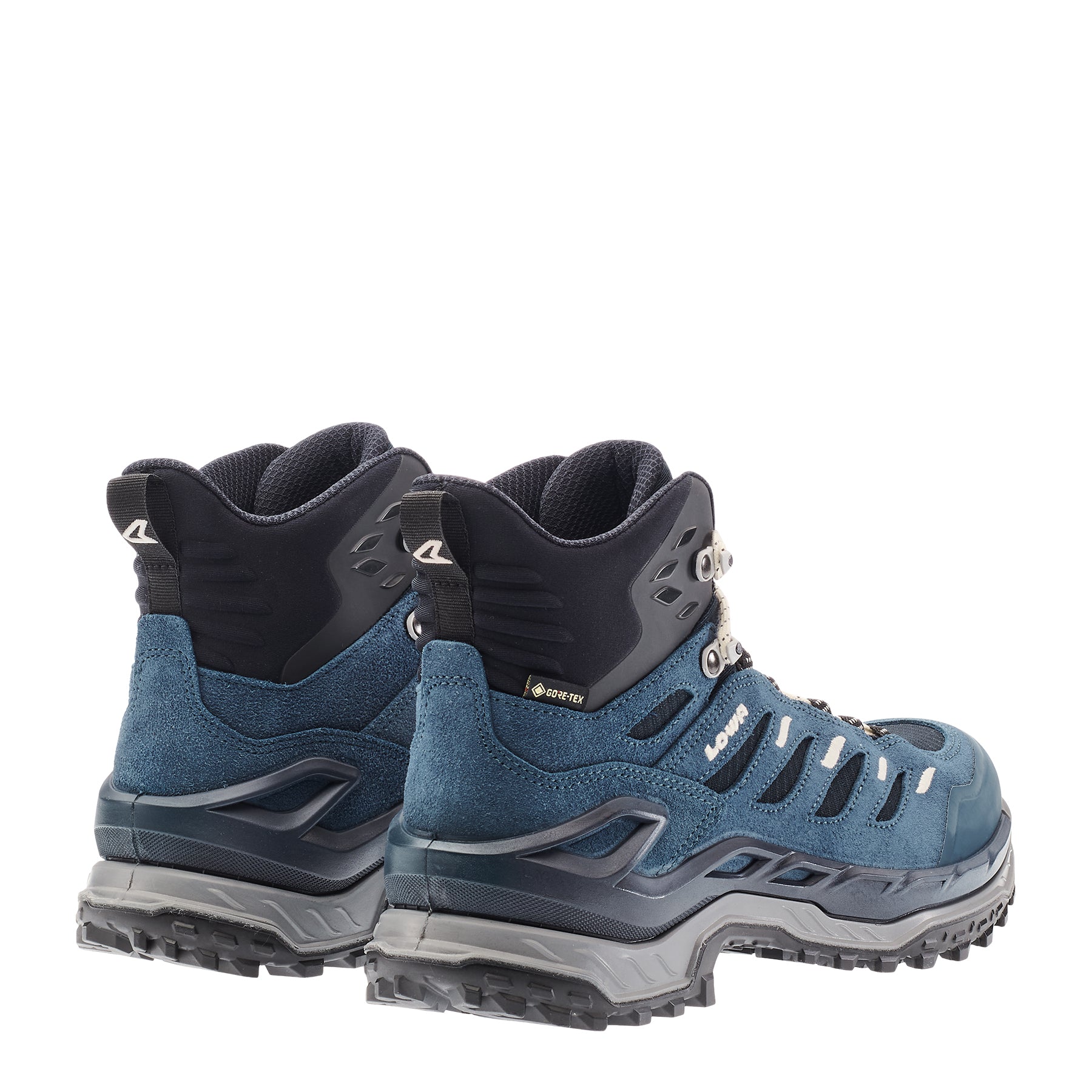 LOWA Innovo GTX Mid Ws women's walking boot Blue/Grey